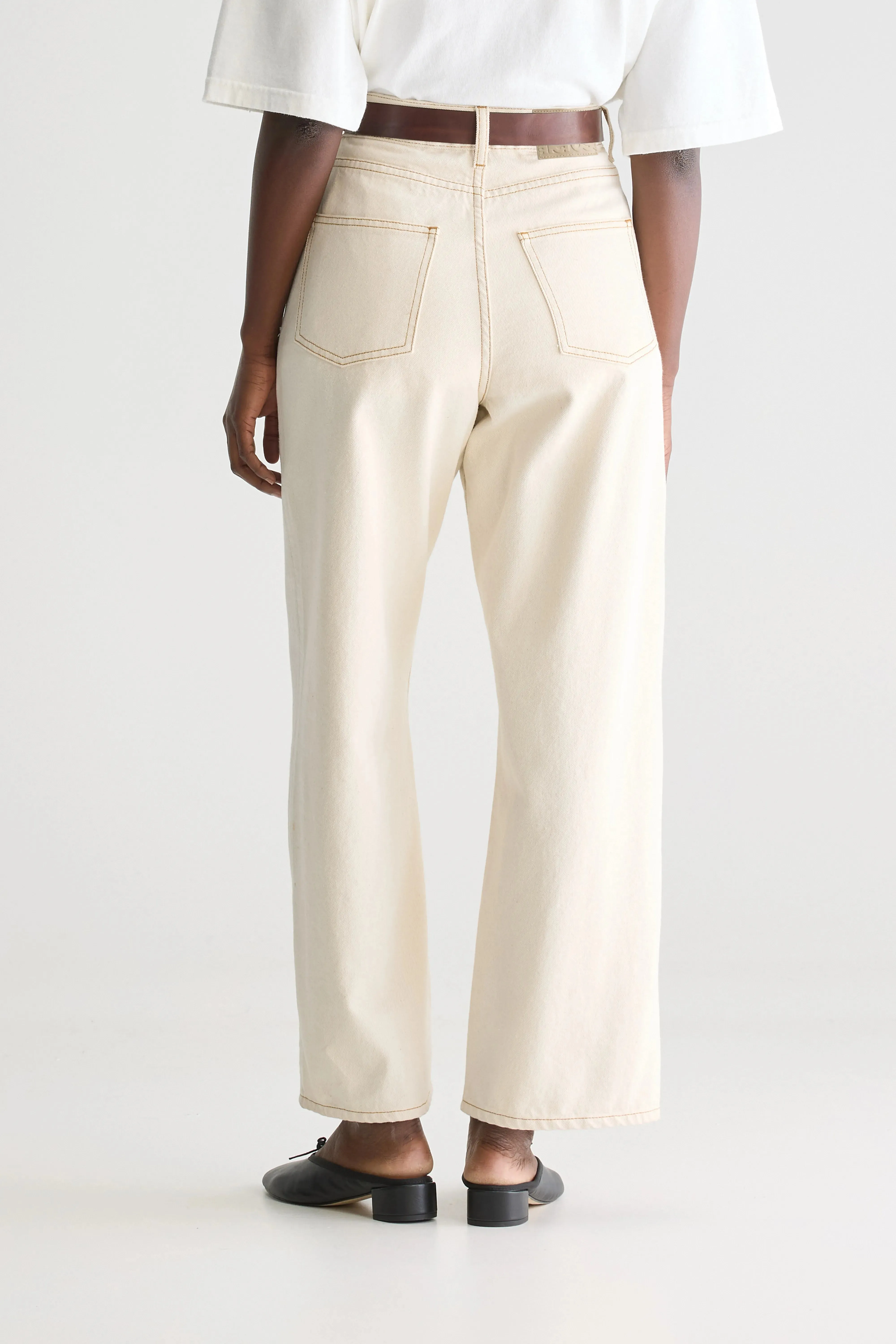 Denim N. 61 wide jeans (252 / W / NATURAL) sold by Bellrose product image thumbnail 4