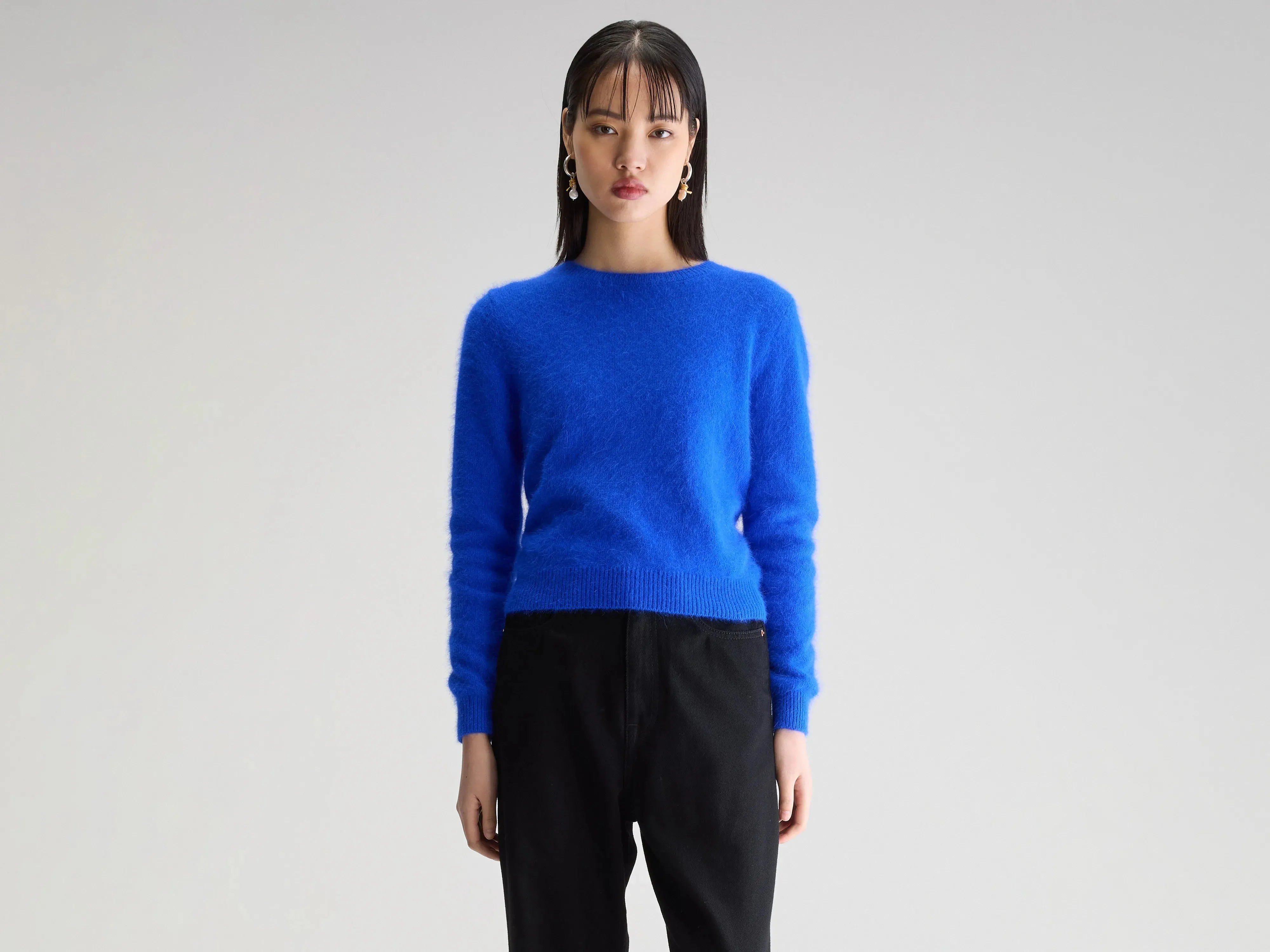 Datti angora-blend sweater (252 / W / LAZULI) sold by Bellrose