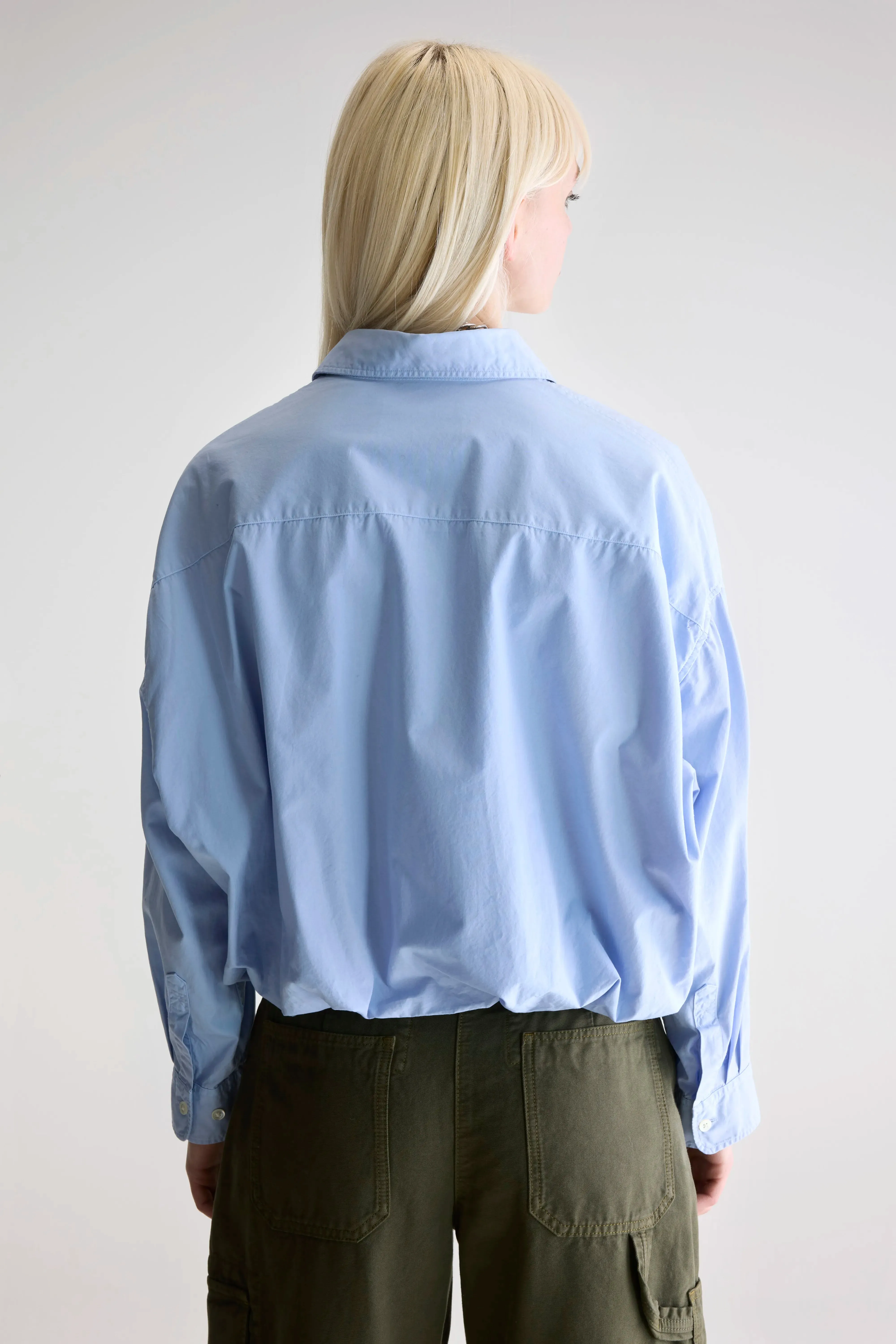 Graham cropped shirt (252 / W / SKY) sold by Bellrose product image thumbnail 4
