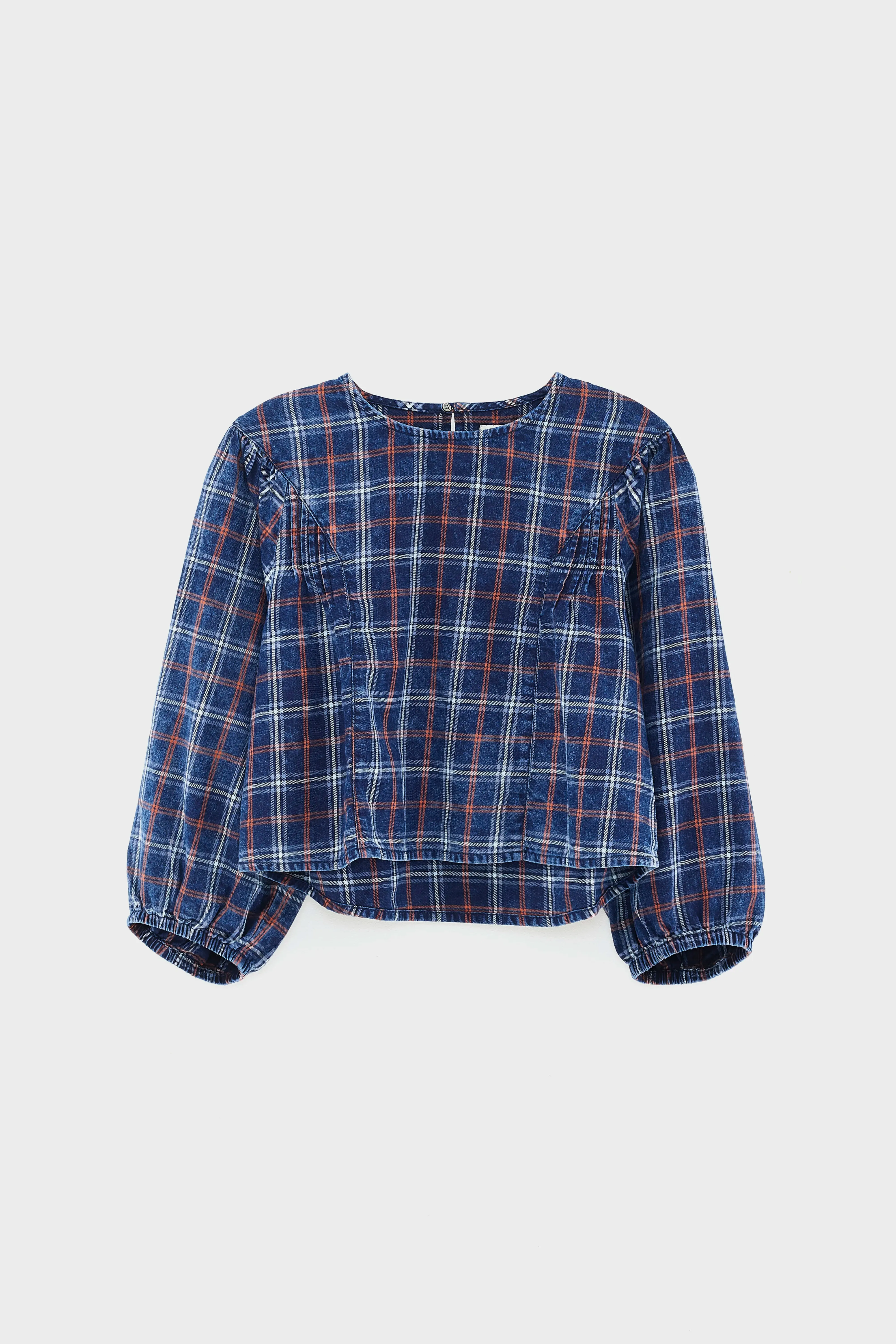 Wimpi plaid blouse (252 / G / CHECK B) sold by Bellrose product image thumbnail 2