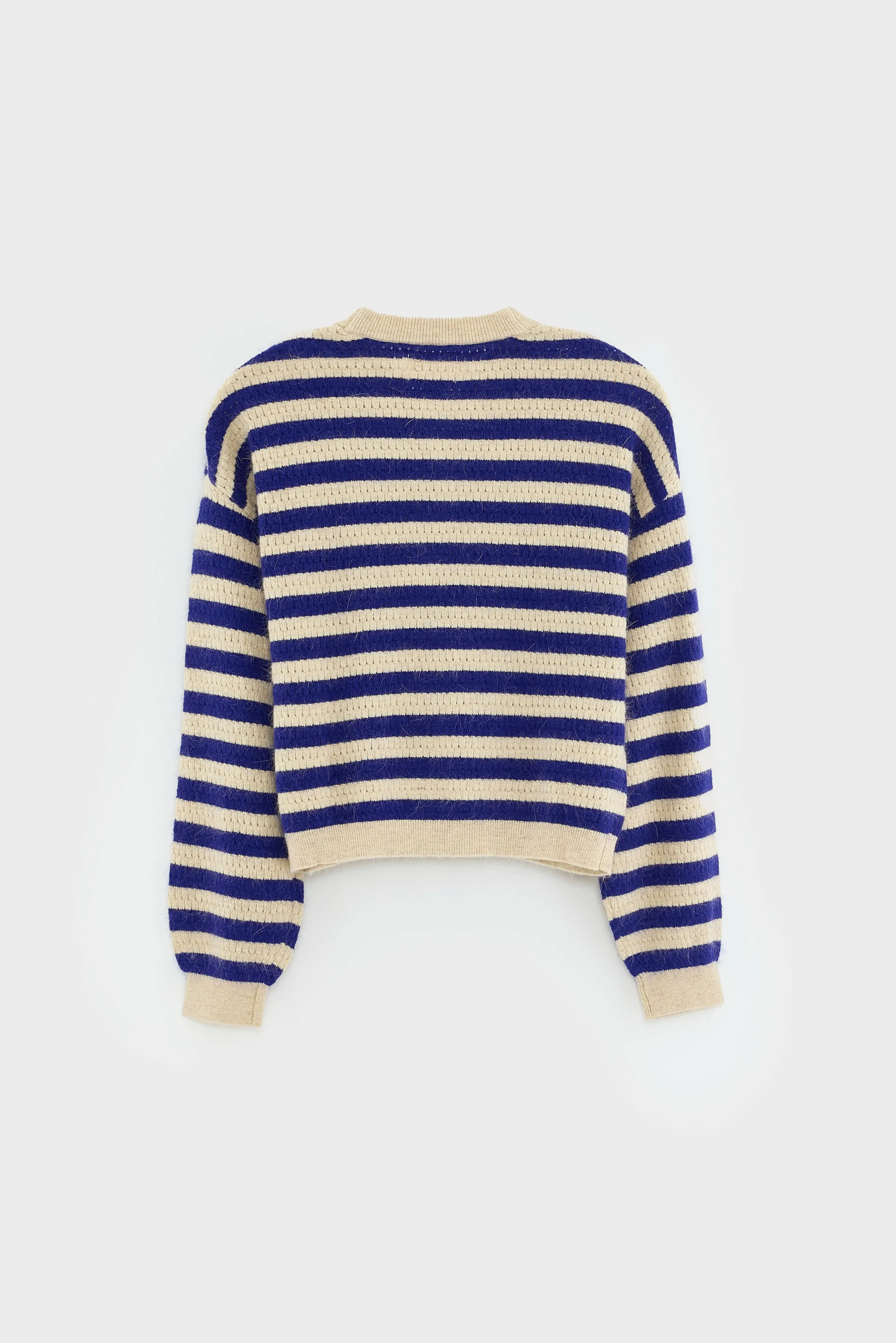 Diopla v-neck cardigan (252 / G / STRIPE A) sold by Bellrose product image thumbnail 4