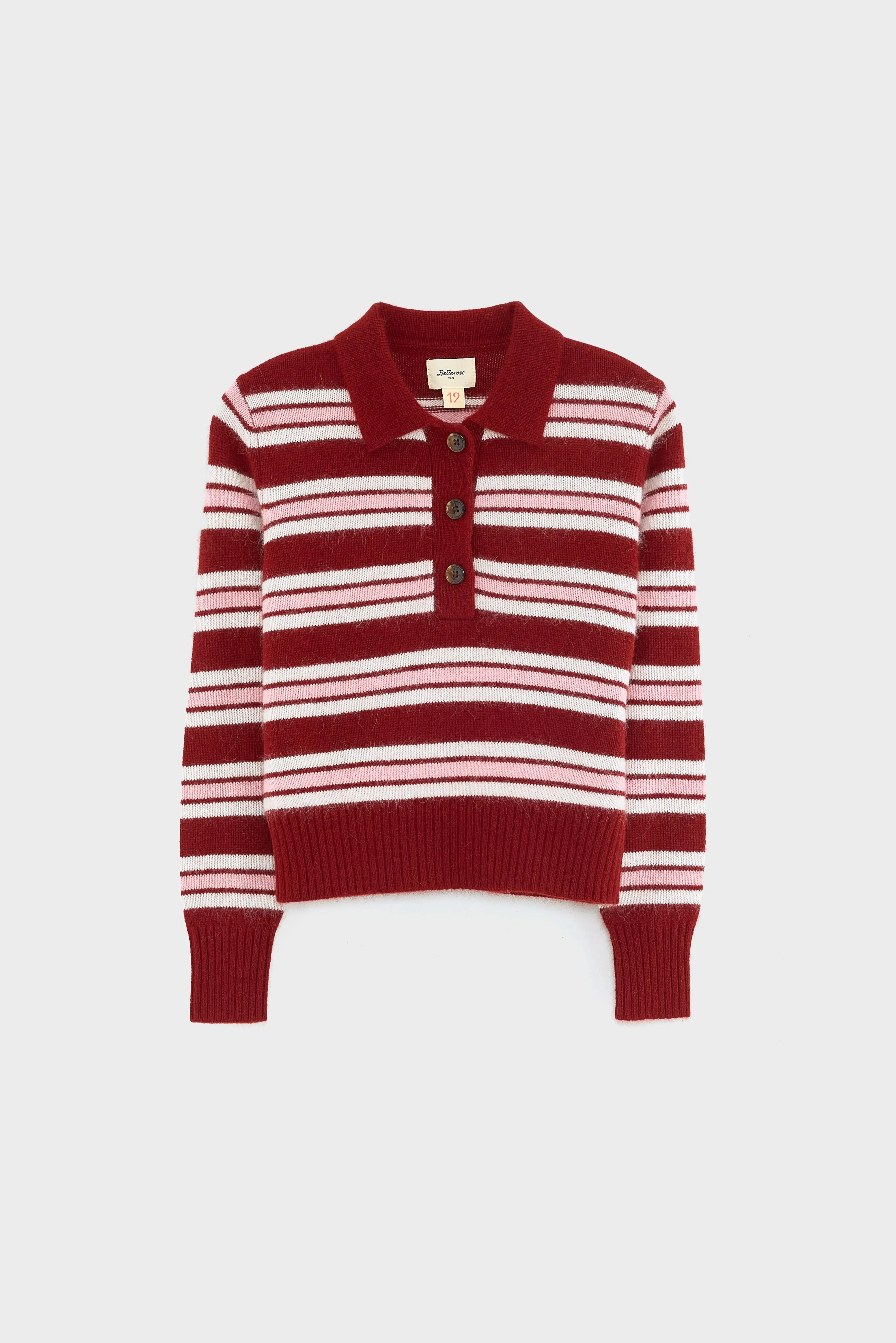Gimol polo neck sweater (252 / G / STRIPE A) sold by Bellrose product image thumbnail 2