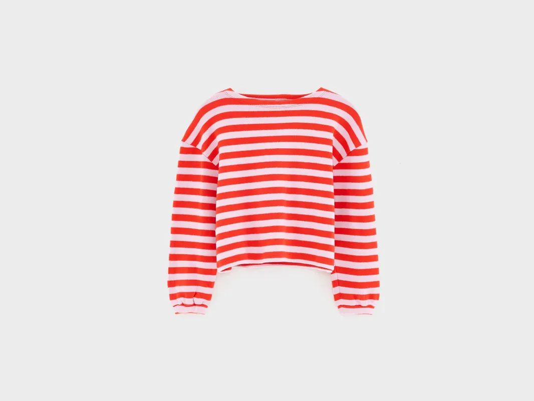 Fasov cropped t-shirt (252 / G / STRIPE B) sold by Bellrose