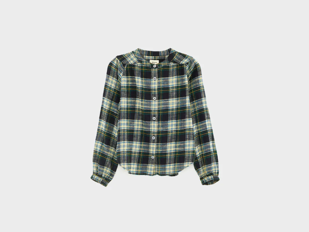 Hopsa checked blouse (252 / G / CHECK A) sold by Bellrose
