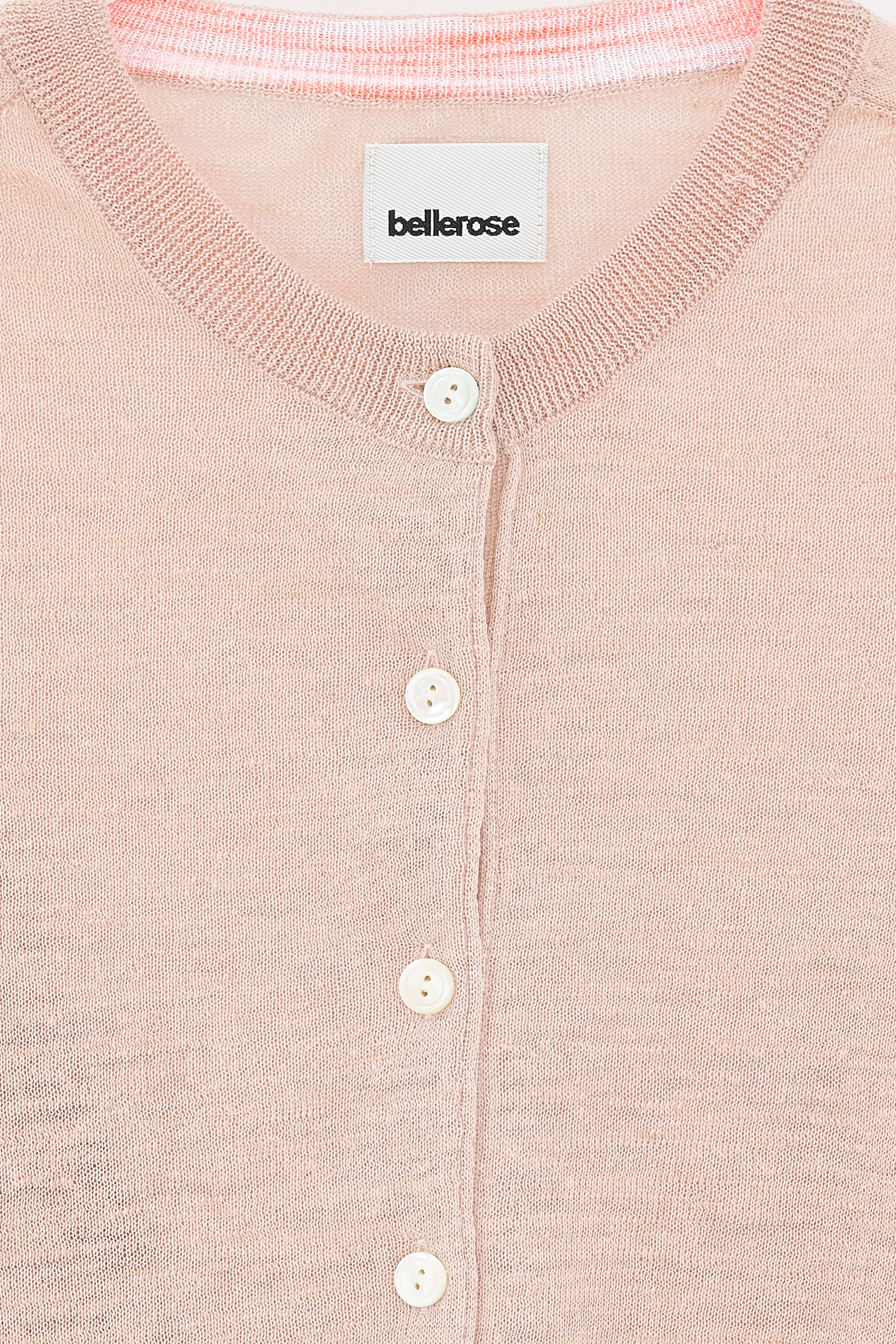 Neeta classic cardigan (251 / W / ROSE) sold by Bellrose product image thumbnail 3