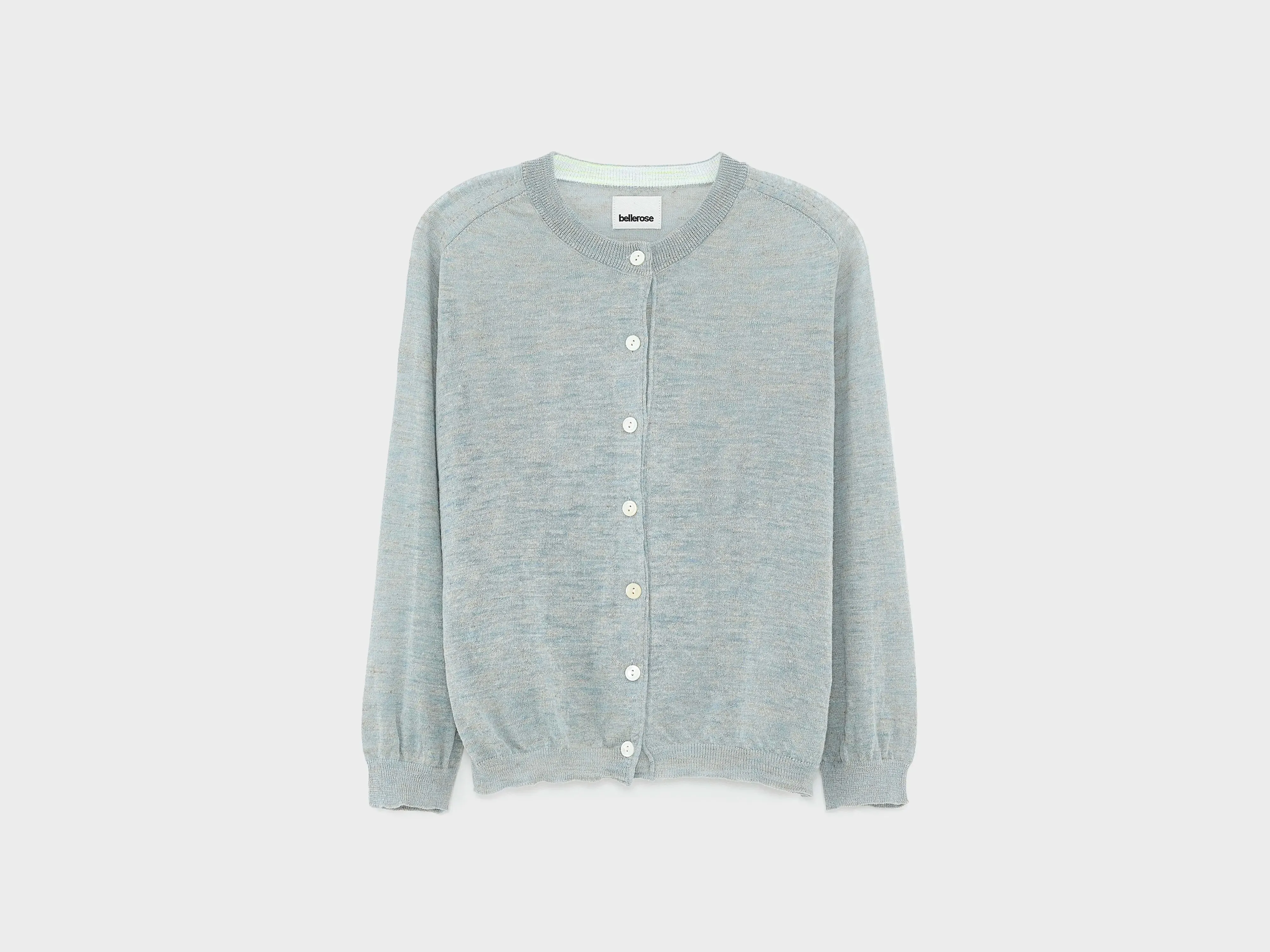 Neeta classic cardigan (251 / W / AQUA) sold by Bellrose