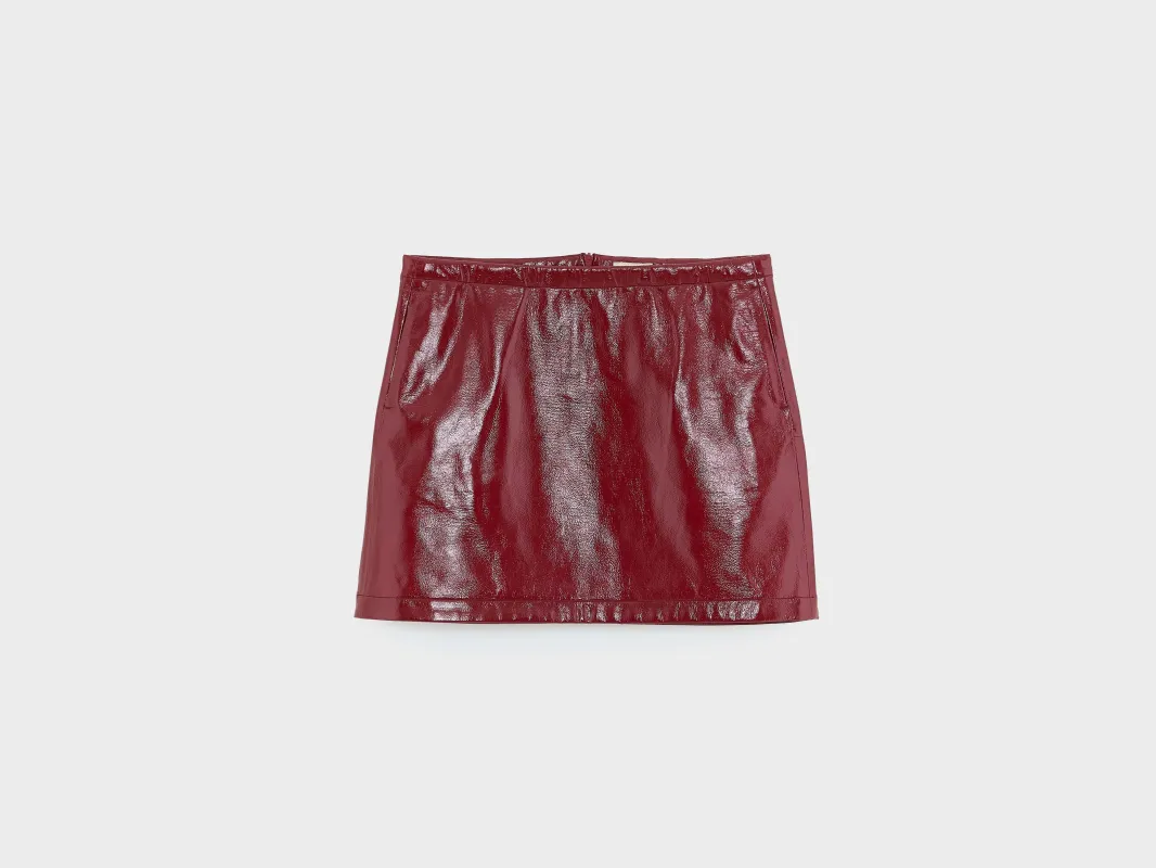 Parise mini skirt (252 / G / CERISE) sold by Bellrose