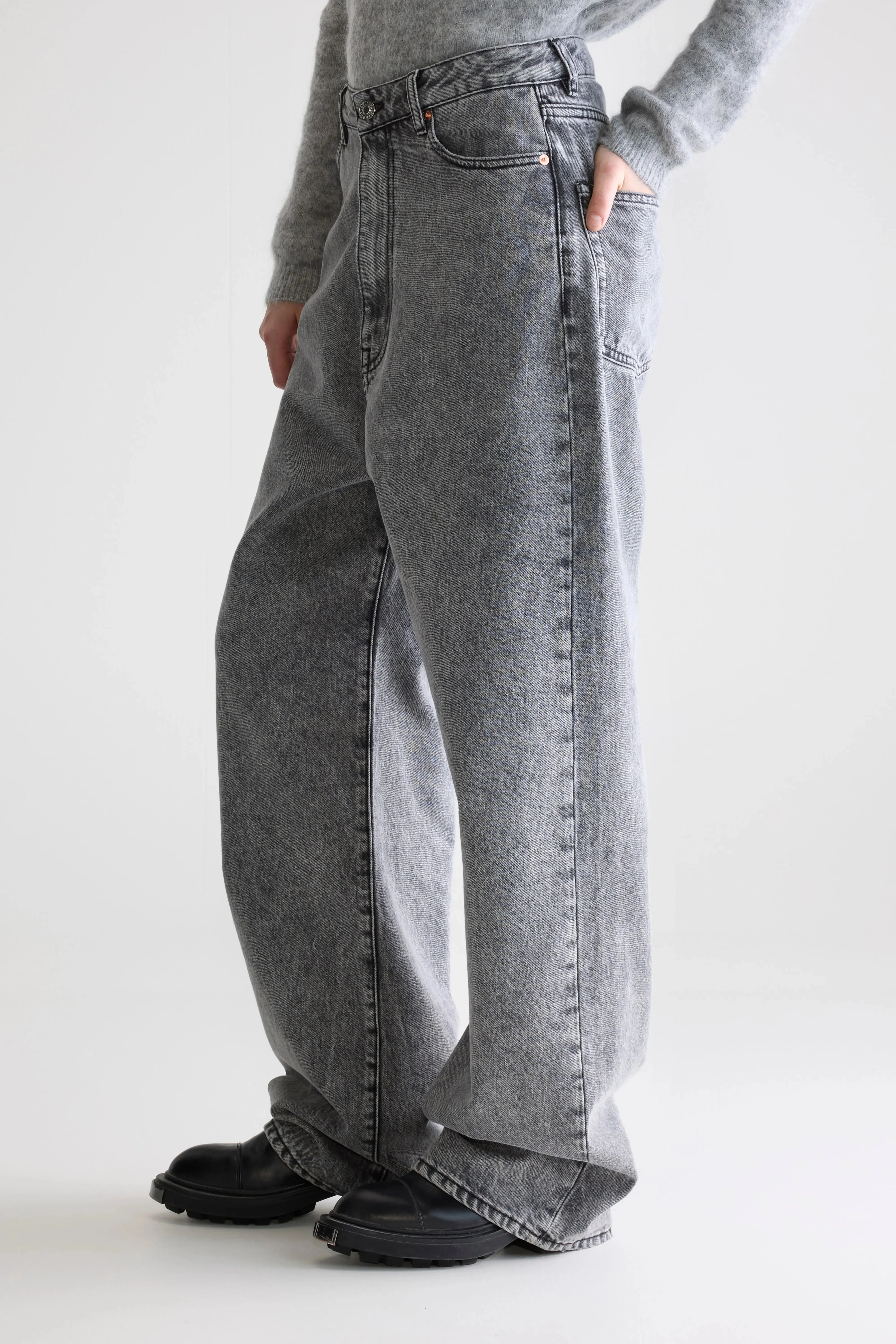 Denim N. 68 baggy jeans (252 / W / BLACK STONE) sold by Bellrose product image thumbnail 5