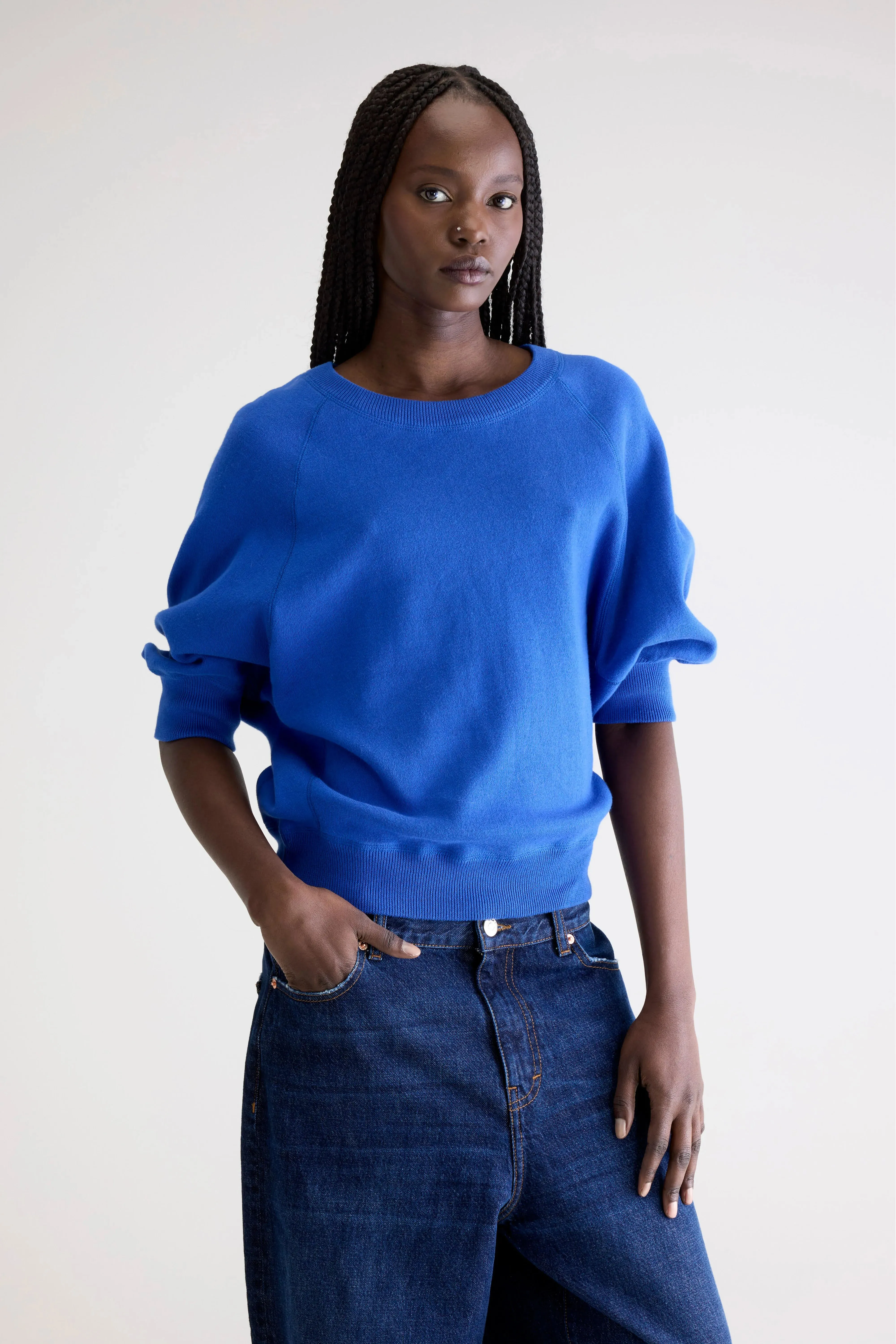 Anglet crewneck sweater (252 / W / LAZULI) sold by Bellrose product image thumbnail 2