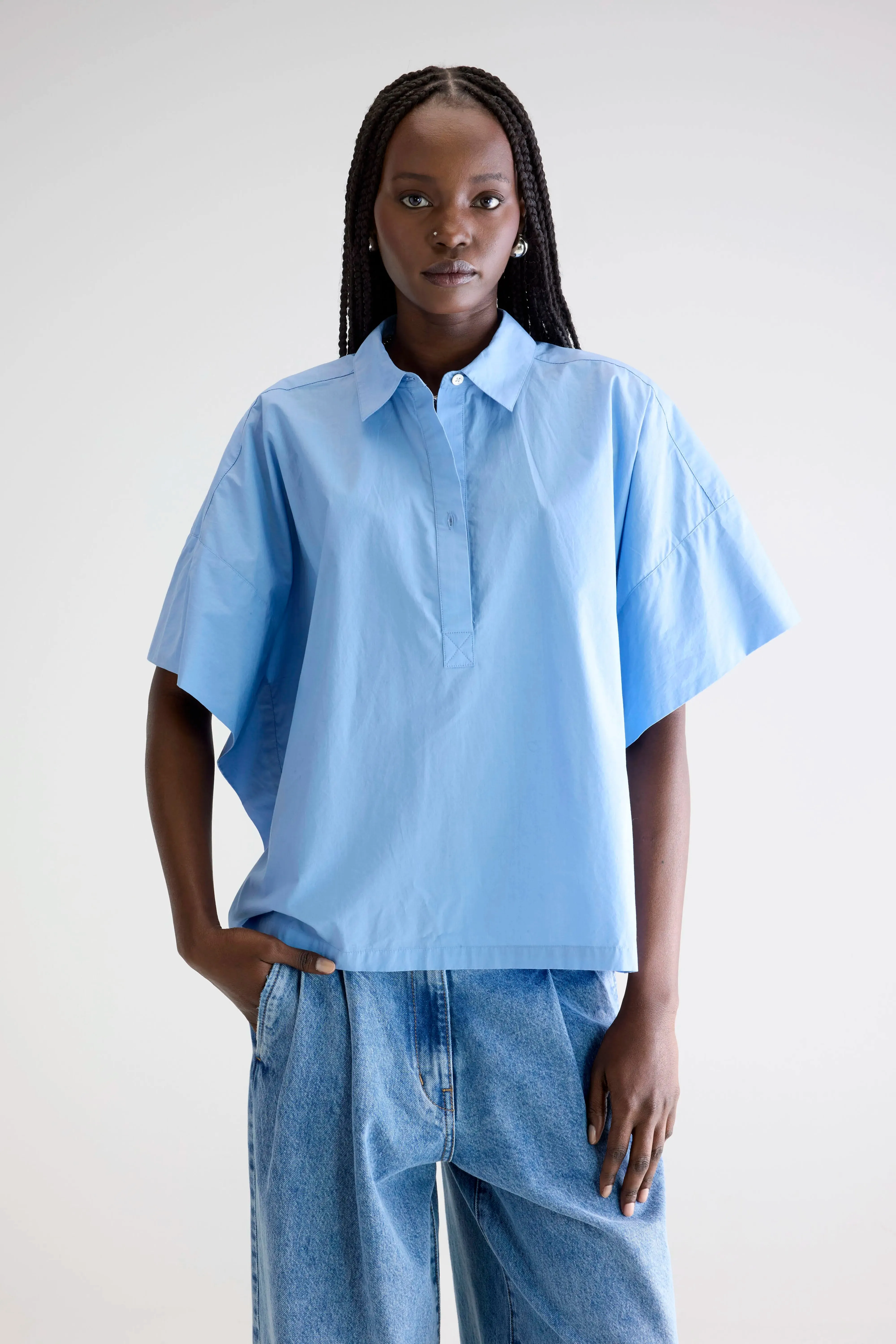 Cairn short-sleeve shirt (252 / W / BLUE SHIRT) sold by Bellrose product image thumbnail 2