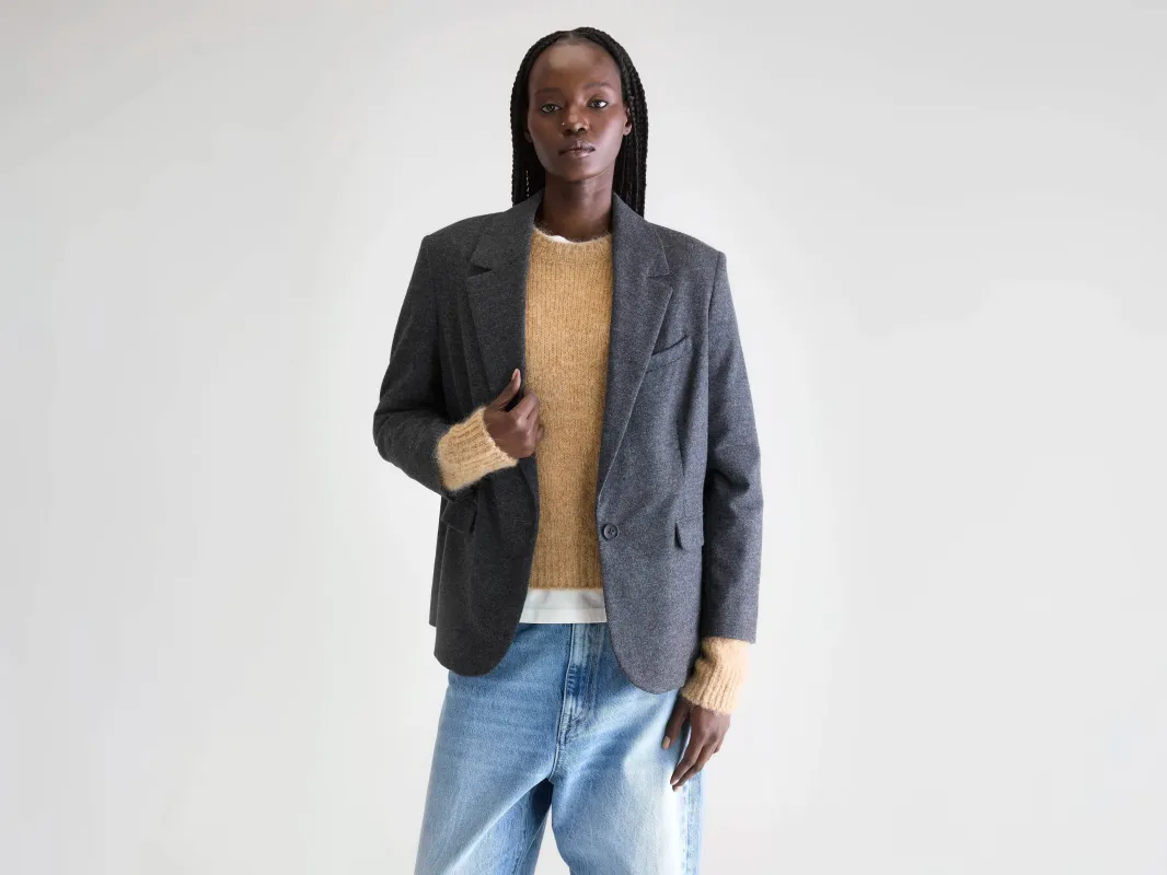 Volle tailored blazer (252 / W / ANTHRACITE) sold by Bellrose