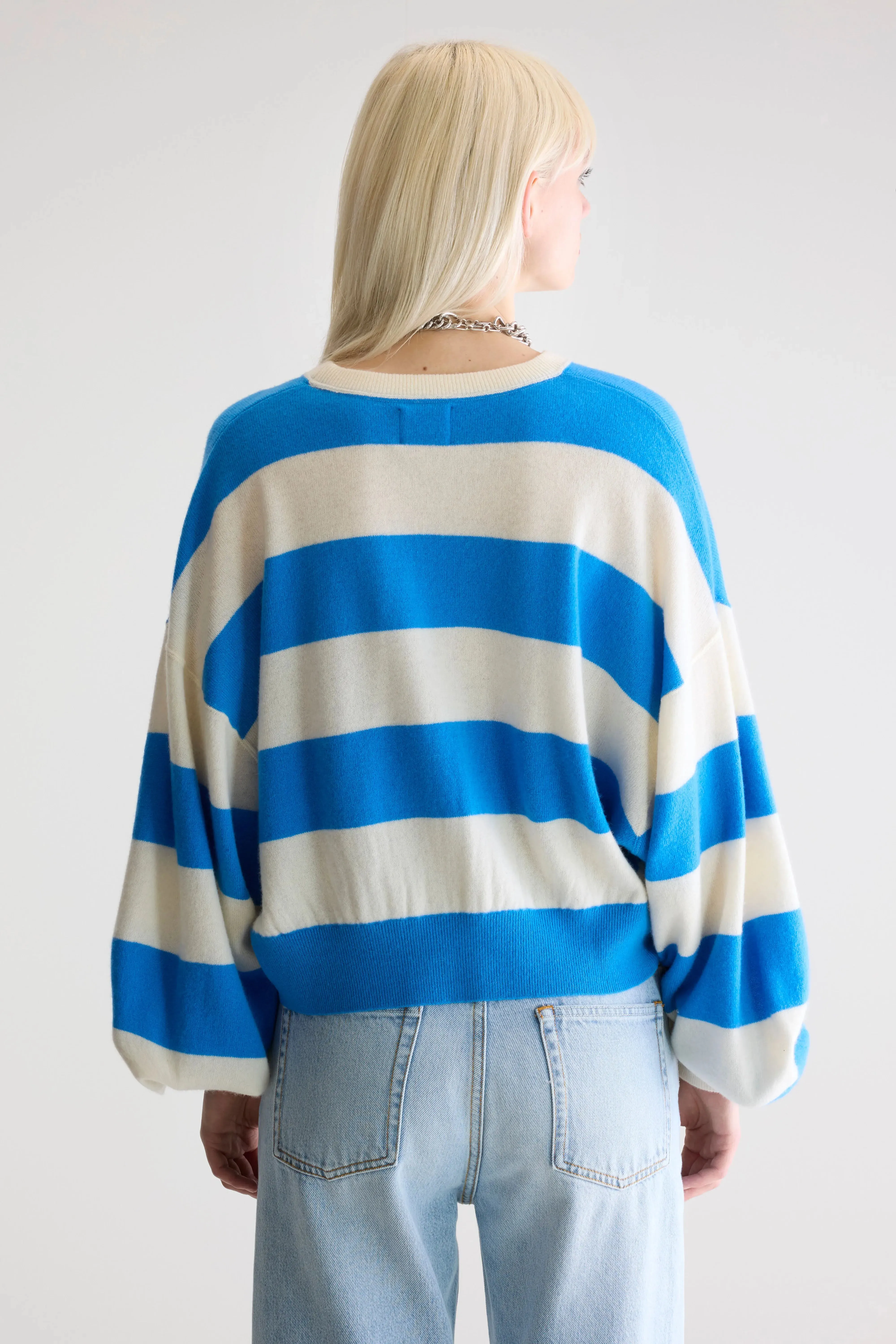 Attus cropped sweater (252 / W / STRIPE A) sold by Bellrose product image thumbnail 4
