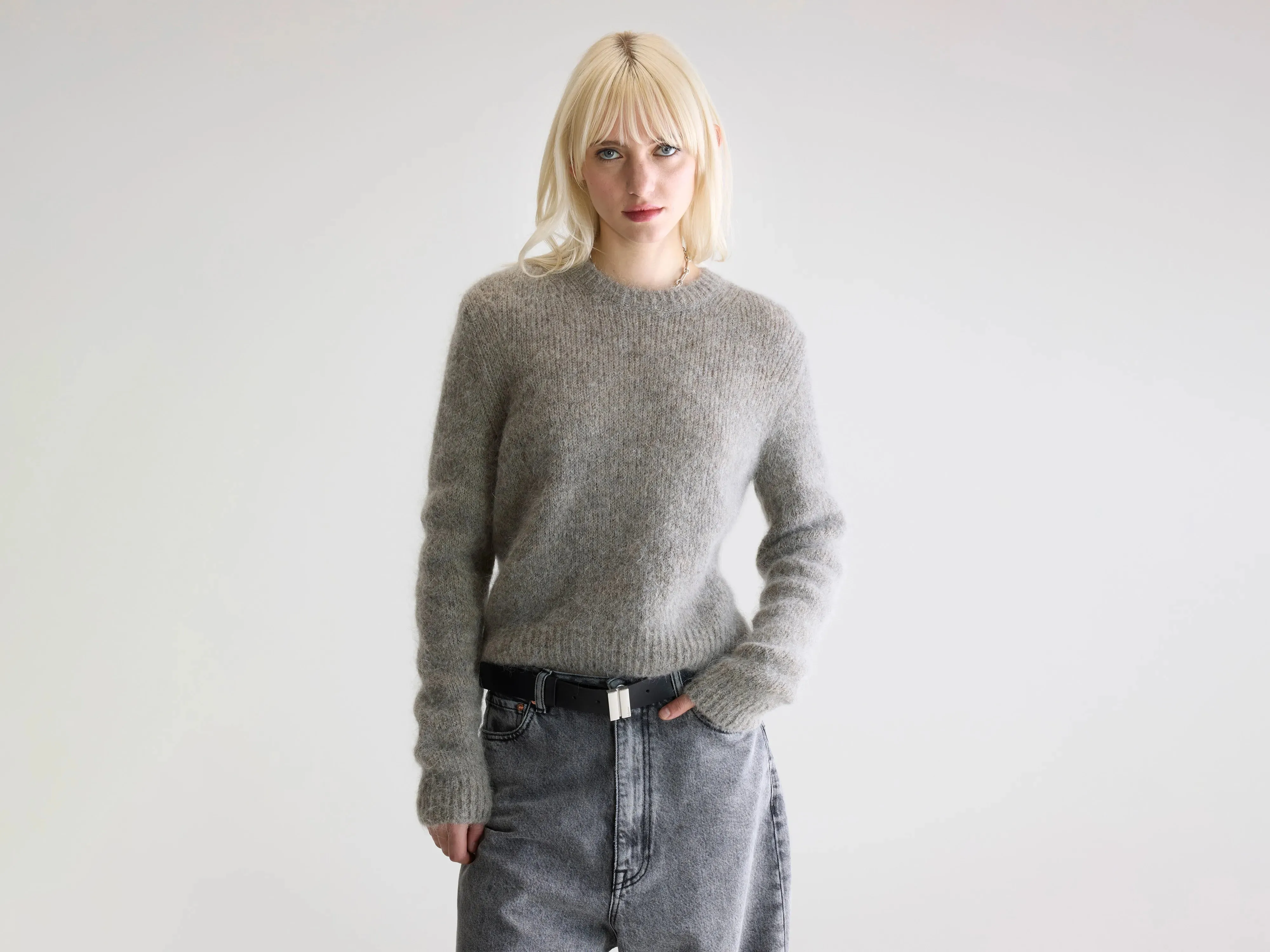 Anco crewneck sweater (252 / W / H. GREY) sold by Bellrose