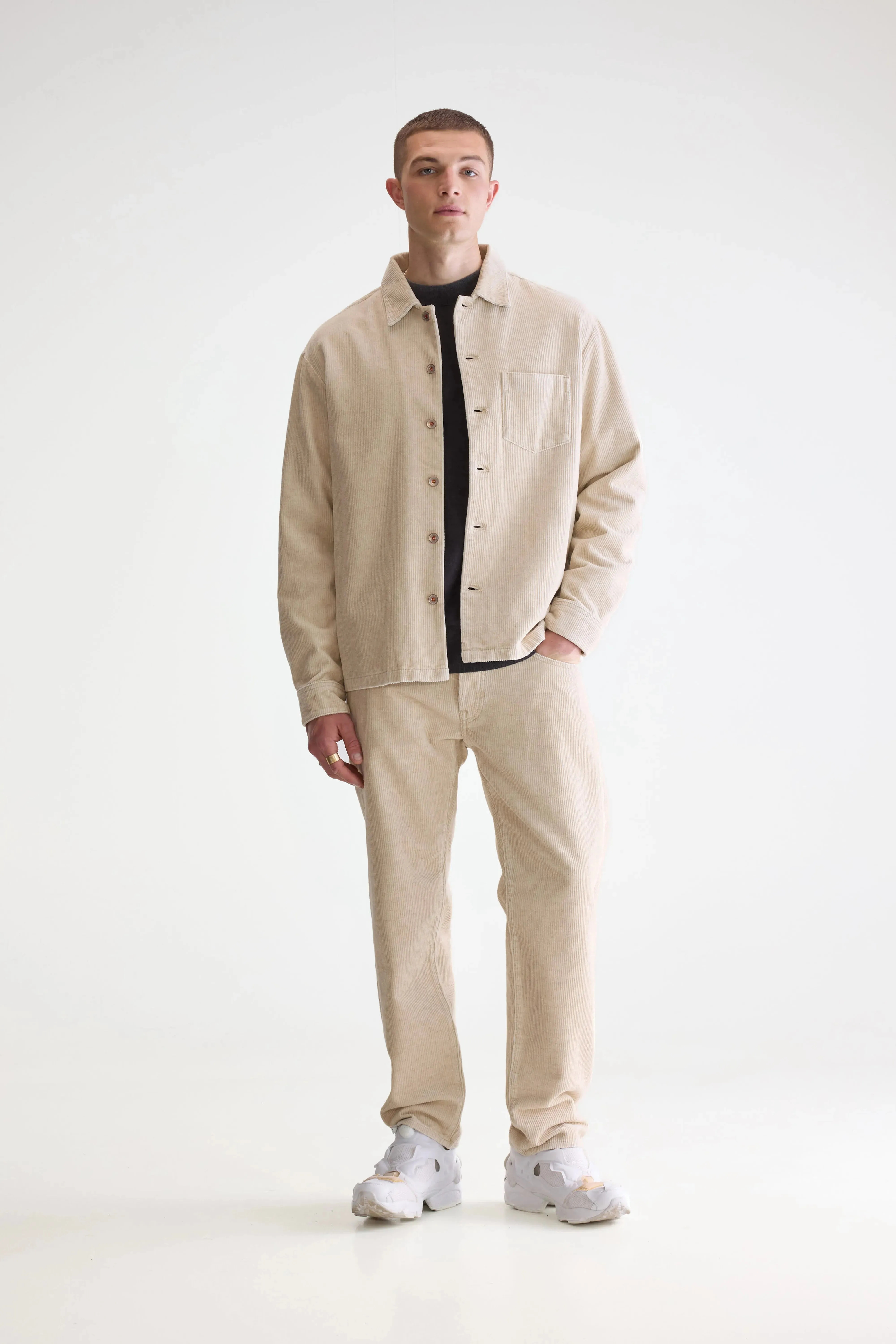 Goney corduroy overshirt (252 / M / CALCAIRE) sold by Bellrose product image thumbnail 3