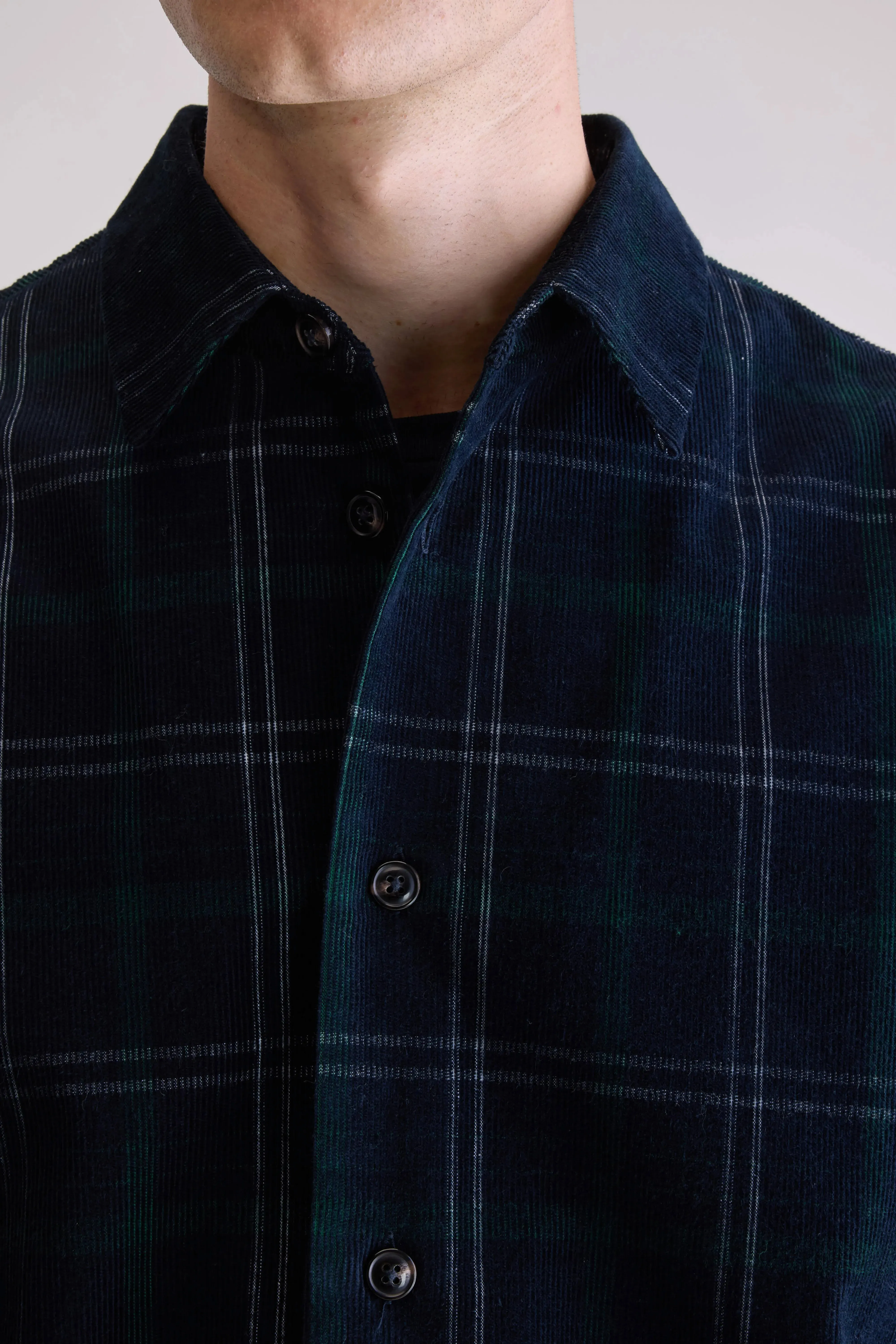 Flap corduroy overshirt (252 / M / CHECK A) sold by Bellrose product image thumbnail 5