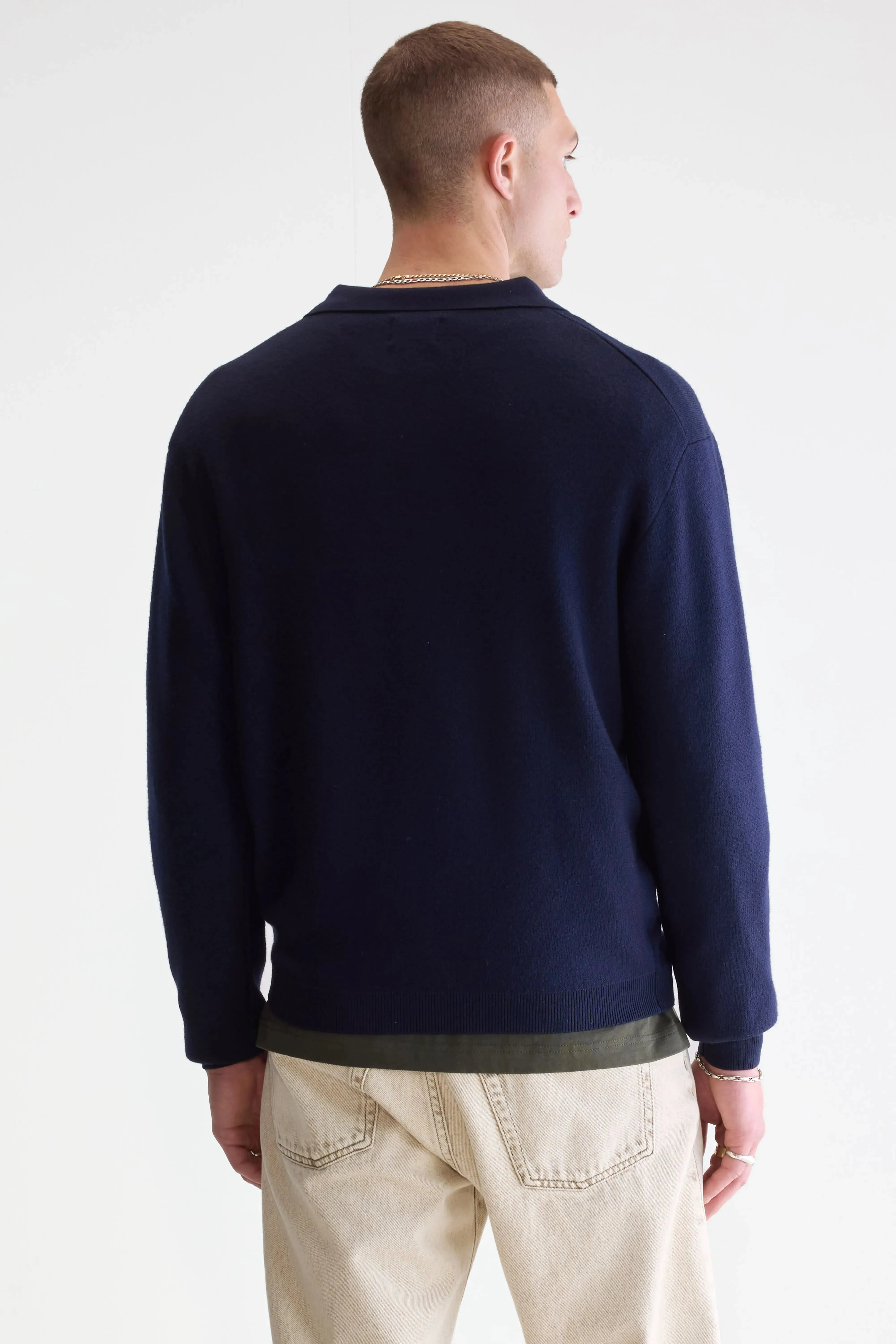Diloux polo sweater (252 / M / NAVY) sold by Bellrose product image thumbnail 4