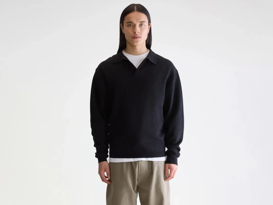 Diloux polo sweater (252 / M / CHARCOAL) sold by Bellrose