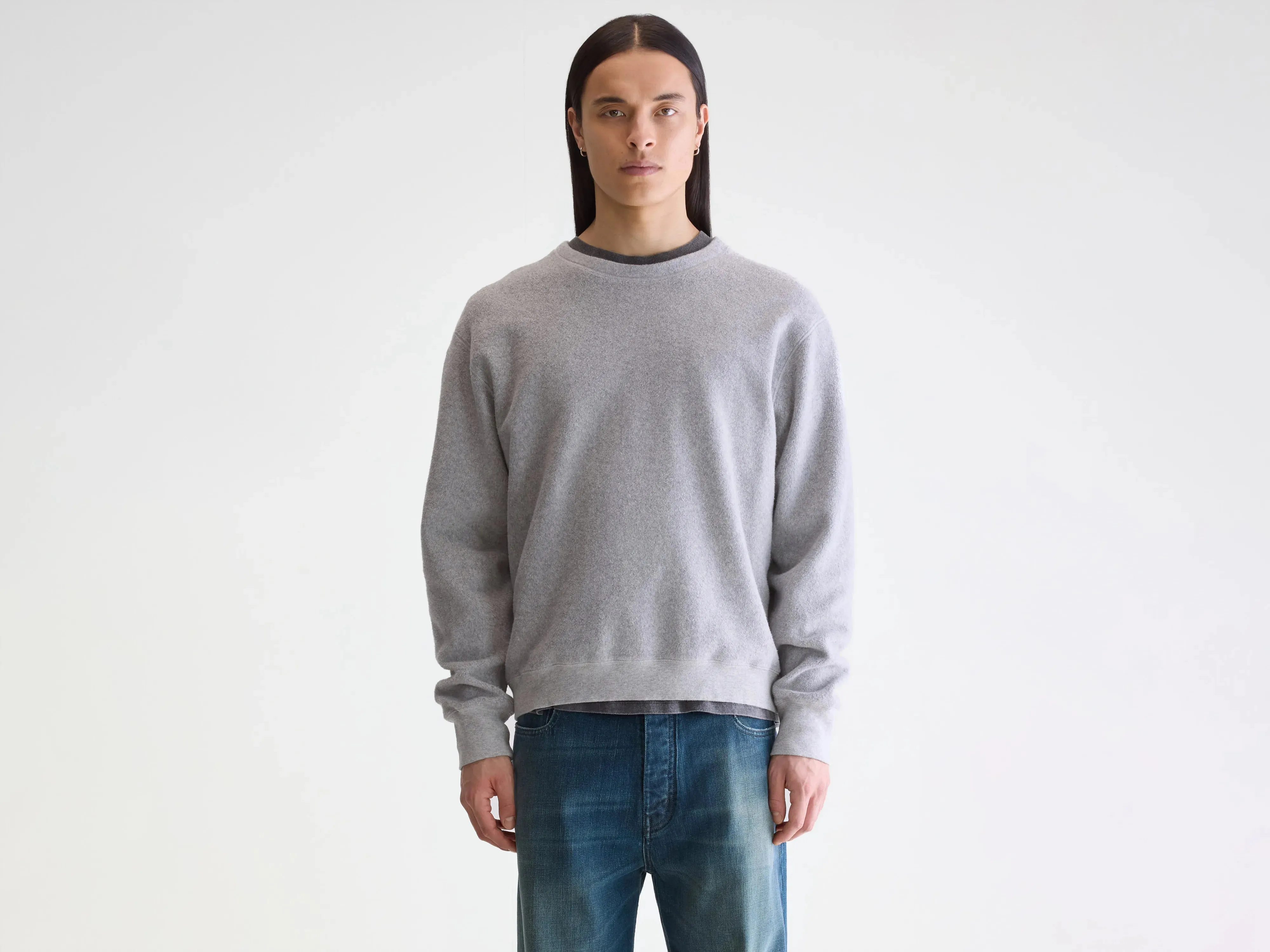 Matt crewneck sweatshirt (252 / M / H. GREY) sold by Bellrose