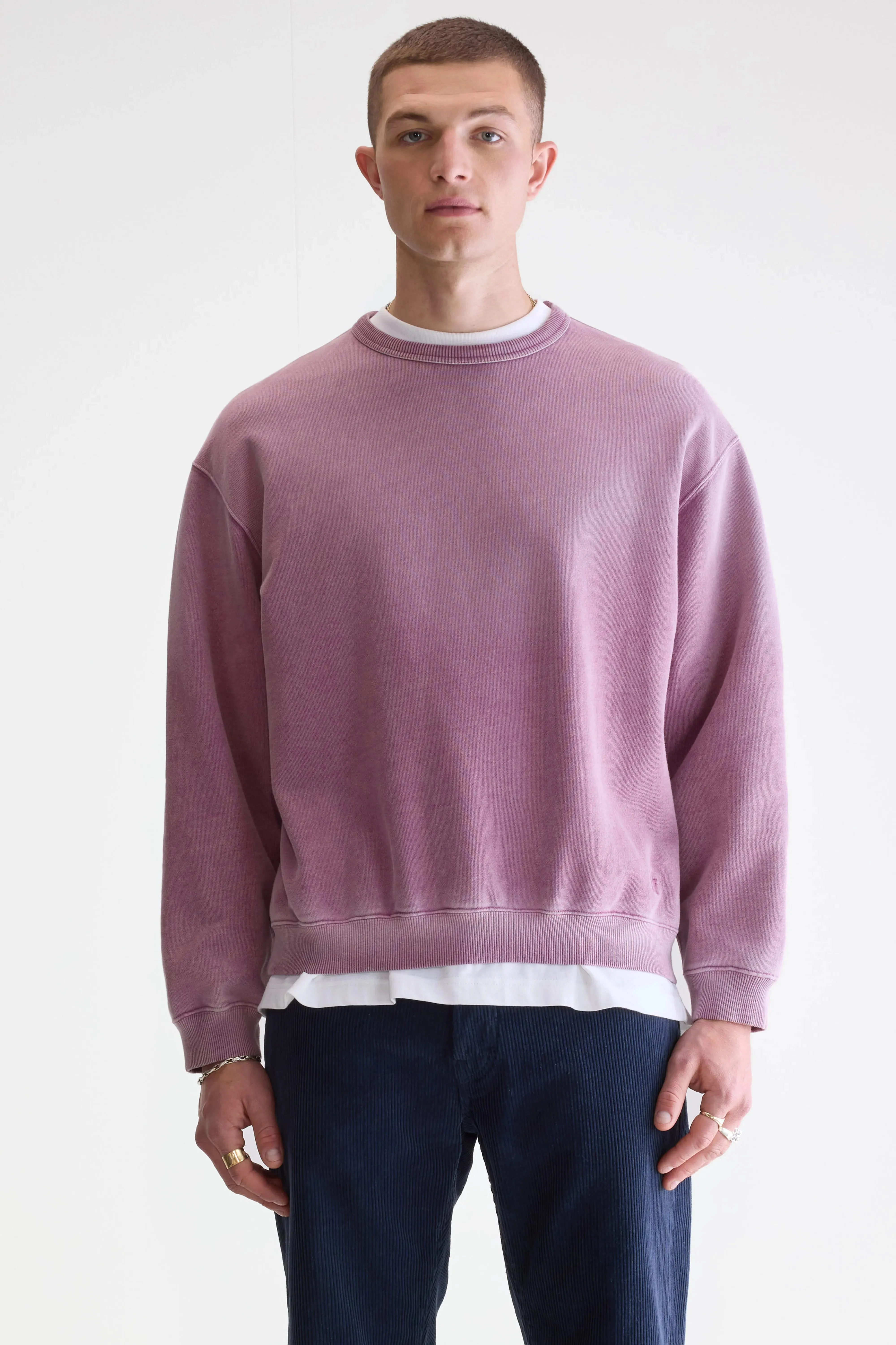 Fabien crewneck sweatshirt (252 / M / VELVET) sold by Bellrose product image thumbnail 2