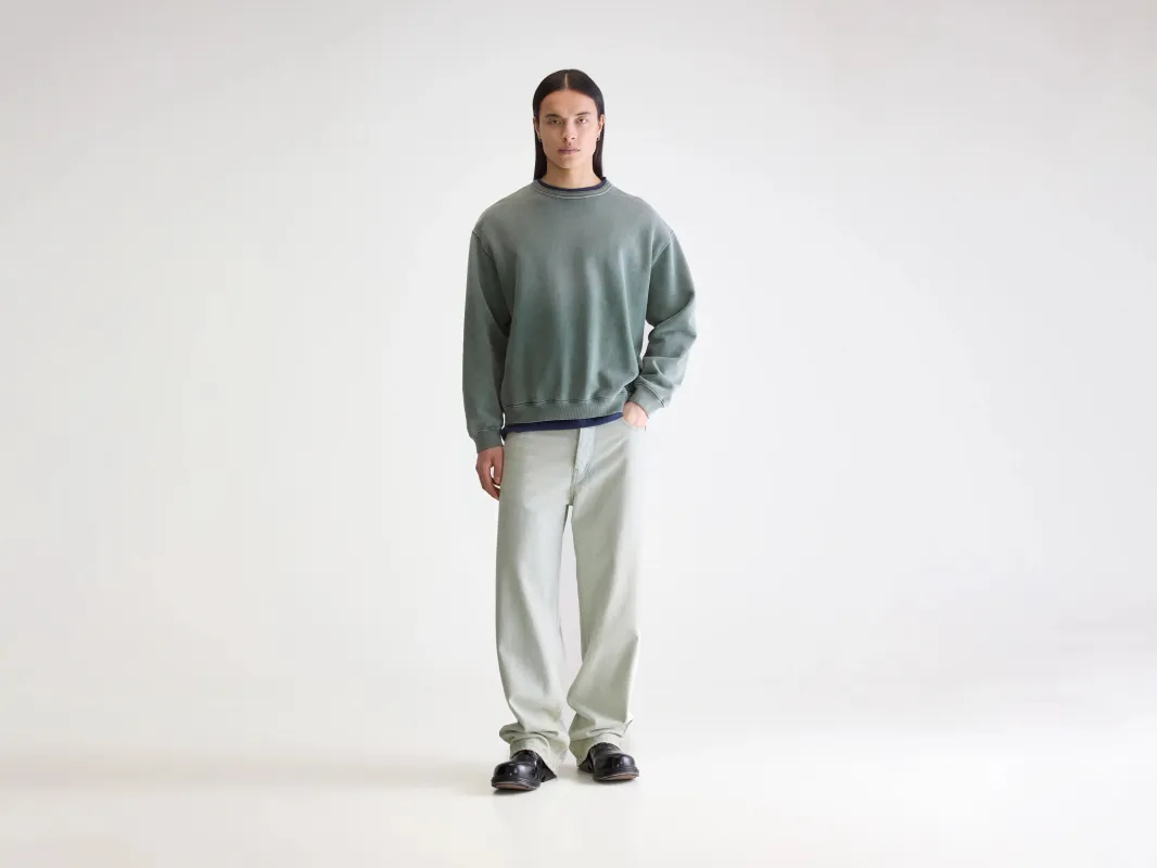 Fabien crewneck sweatshirt (252 / M / BOTTLE) sold by Bellrose