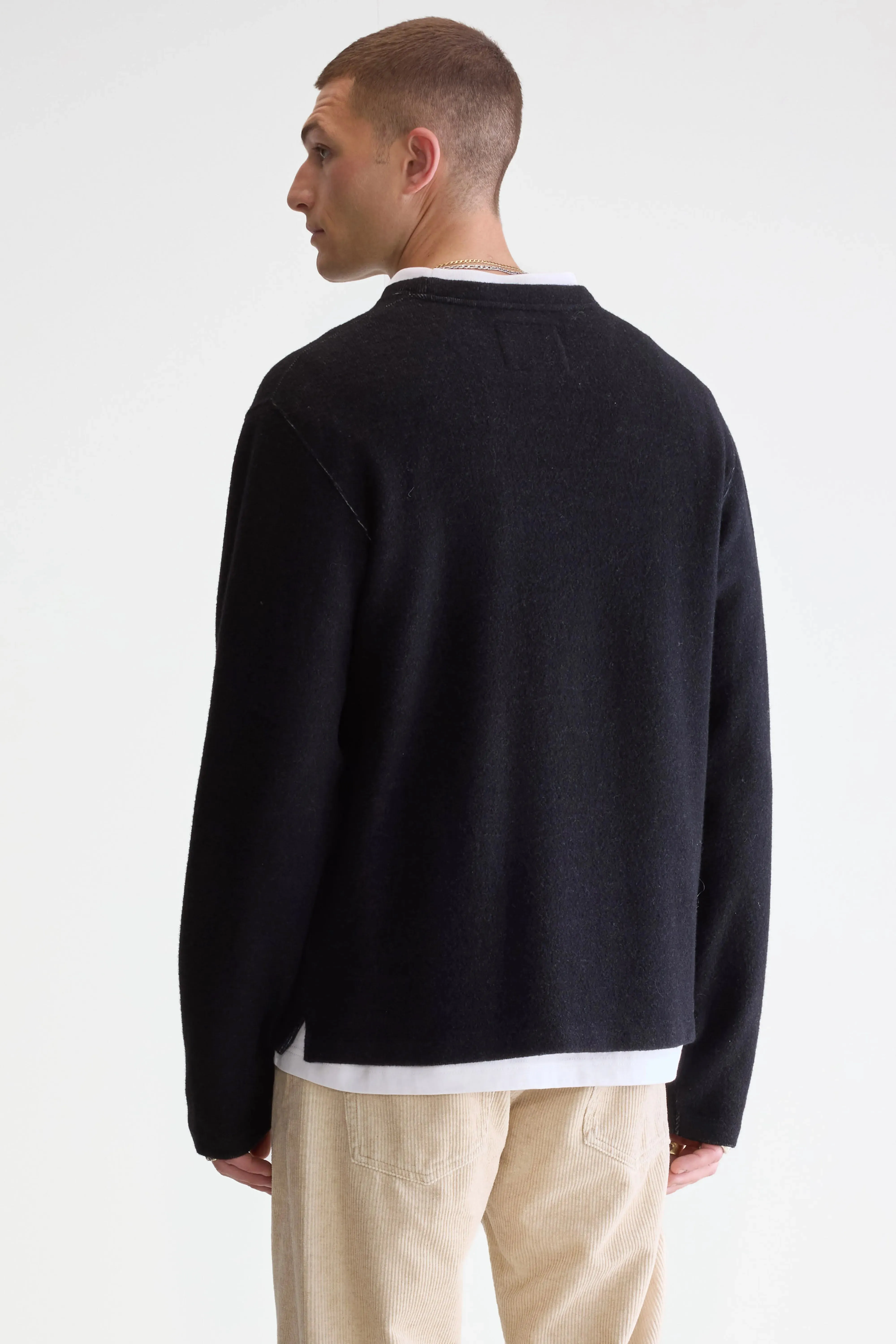 Velo crewneck sweatshirt (252 / M / BLACK) sold by Bellrose product image thumbnail 4