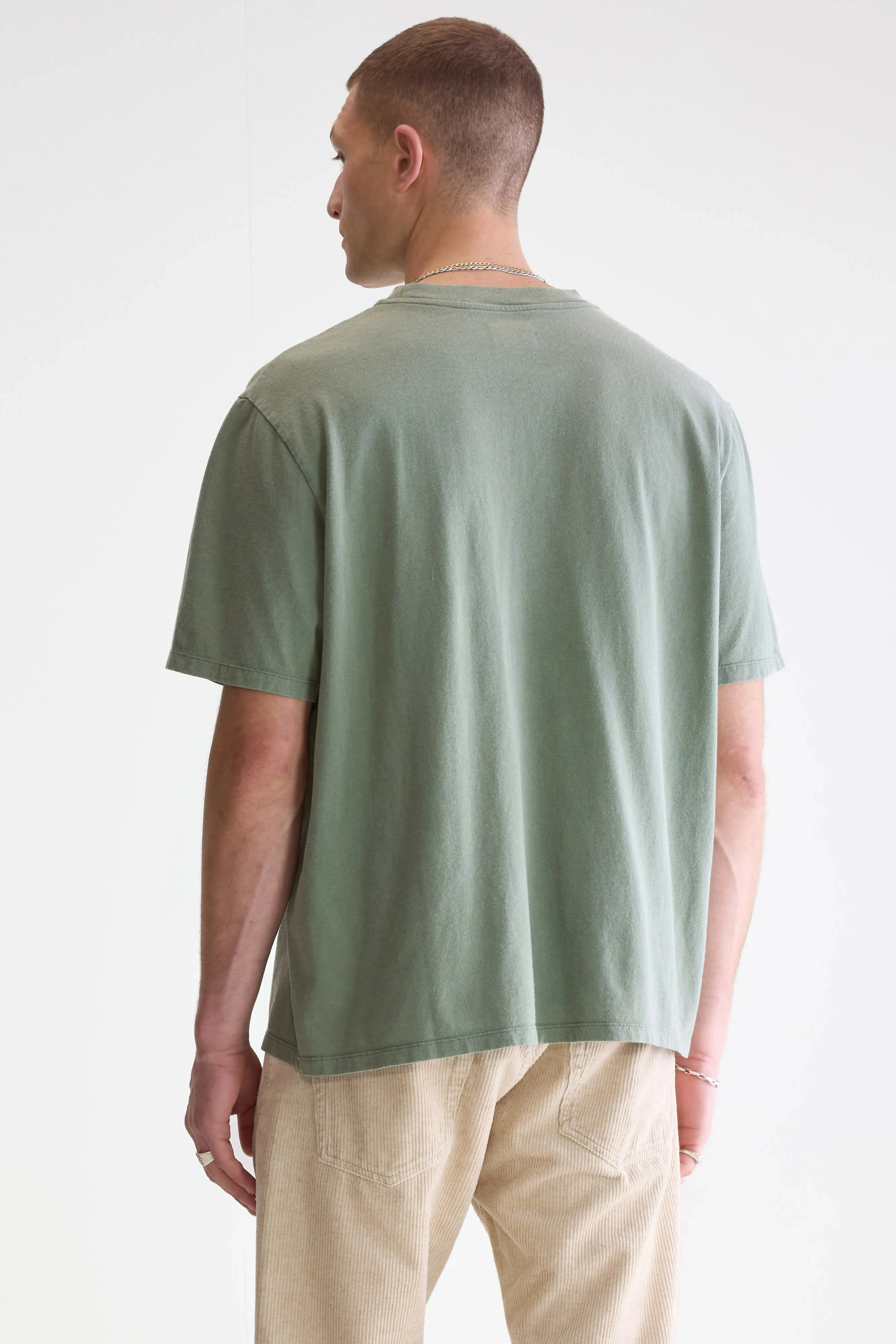 Video relaxed t-shirt (252 / M / SAGE) sold by Bellrose product image thumbnail 4