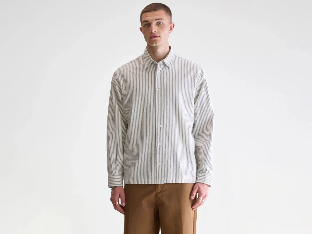 Flip relaxed shirt (252 / M / STRIPE G) sold by Bellrose
