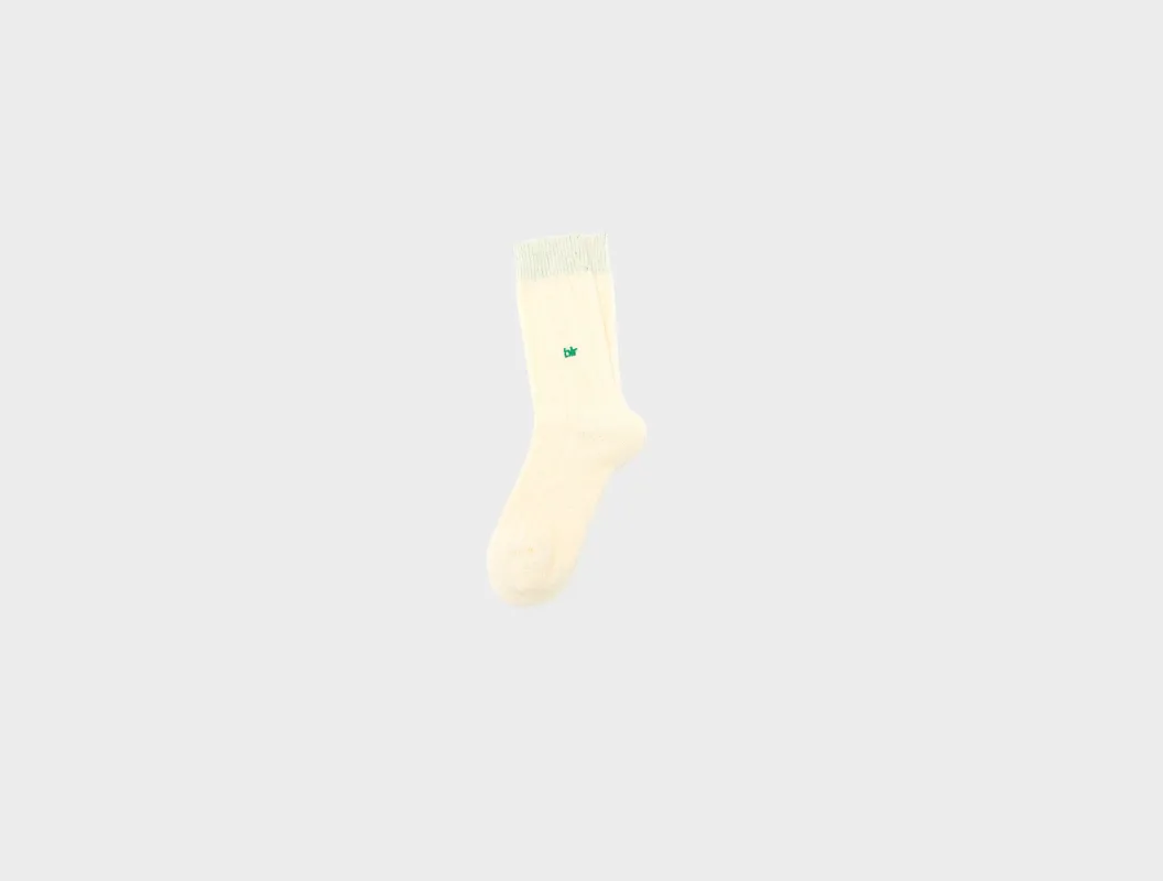 Billia crew socks (252 / M / WHISPER) sold by Bellrose