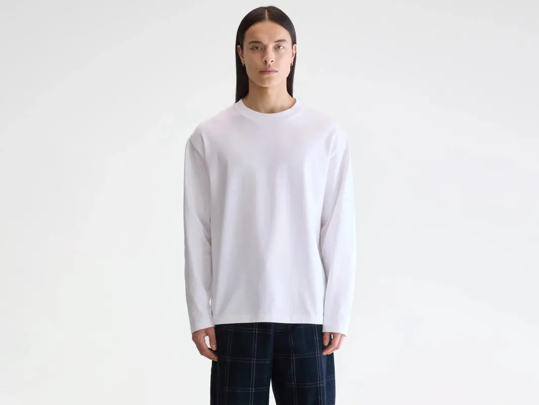 Vlugi long-sleeve t-shirt (252 / M / WHITE) sold by Bellrose