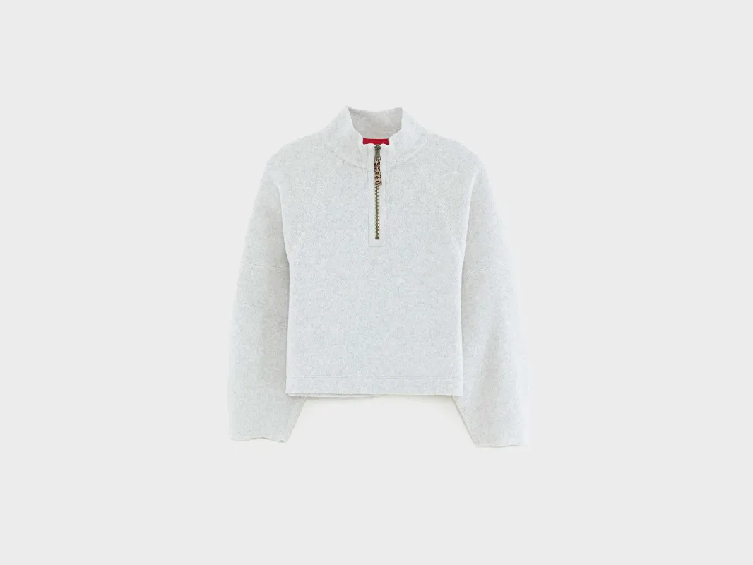 Machy cropped sweatshirt (252 / G / OYSTER) sold by Bellrose