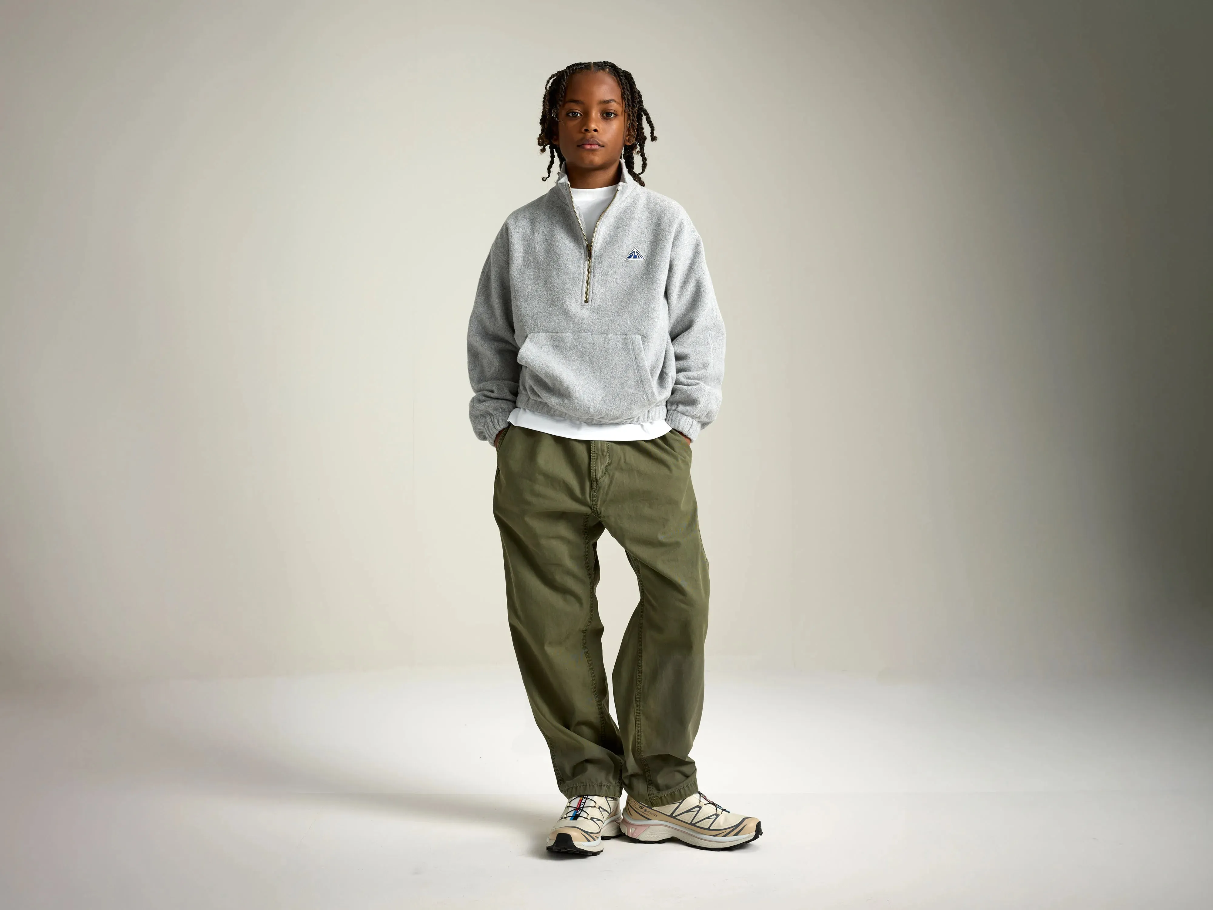 Fabril half-zipped sweatshirt (252 / B / H. GREY) sold by Bellrose