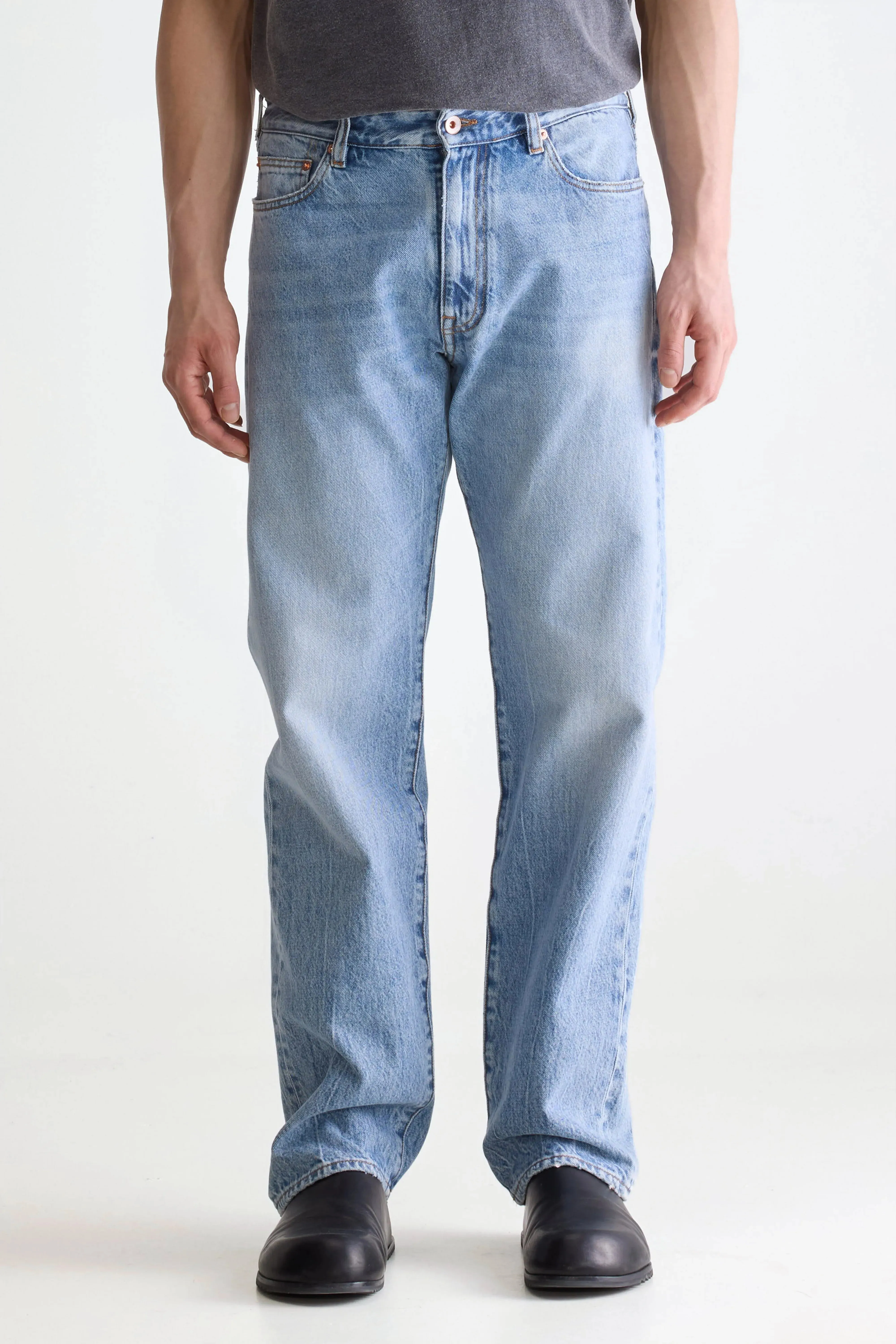 Denim N. 09 straight jeans (252 / M / VINTAGE BLUE) sold by Bellrose product image thumbnail 3
