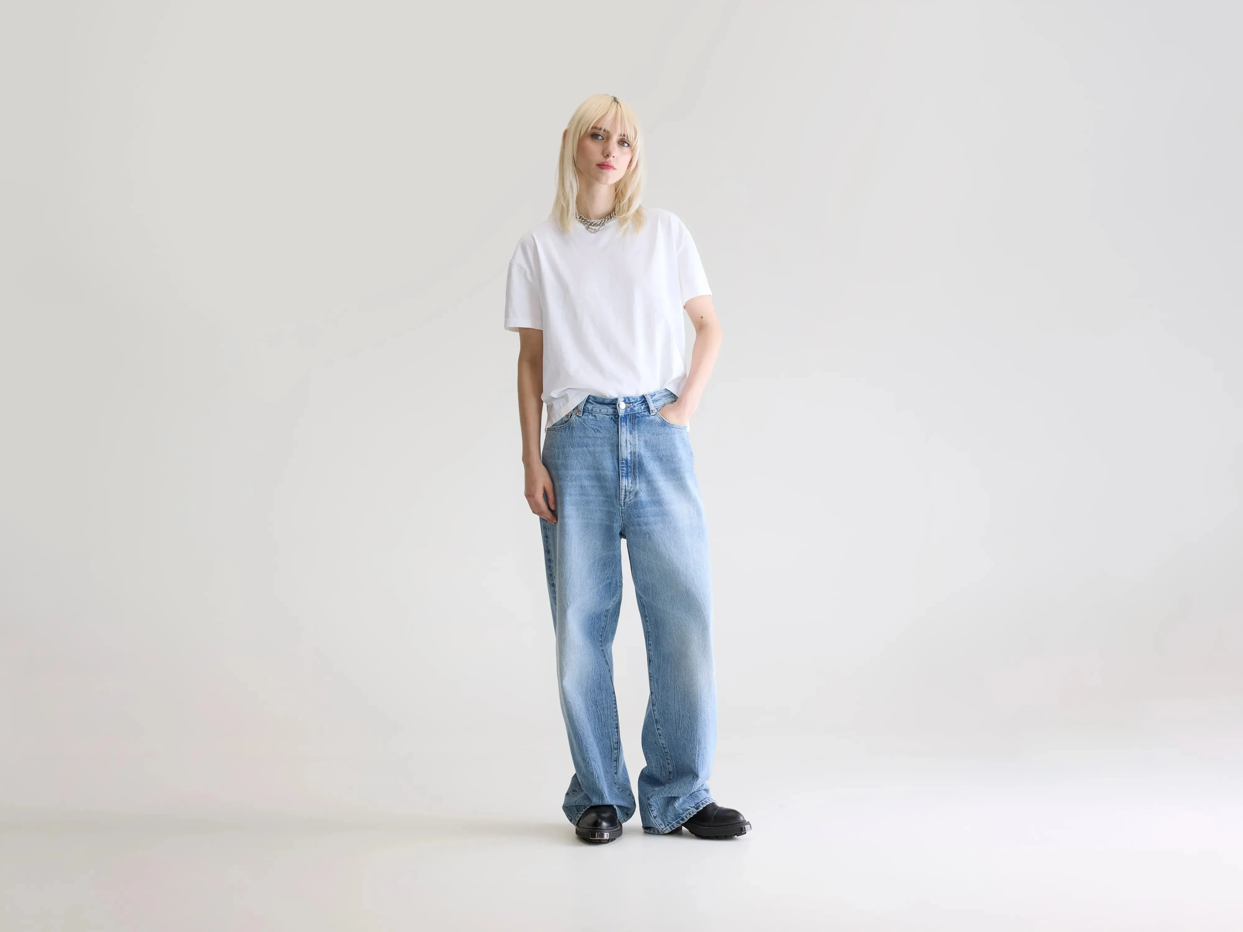 Denim N. 68 baggy jeans (252 / W / VINTAGE BLUE) sold by Bellrose