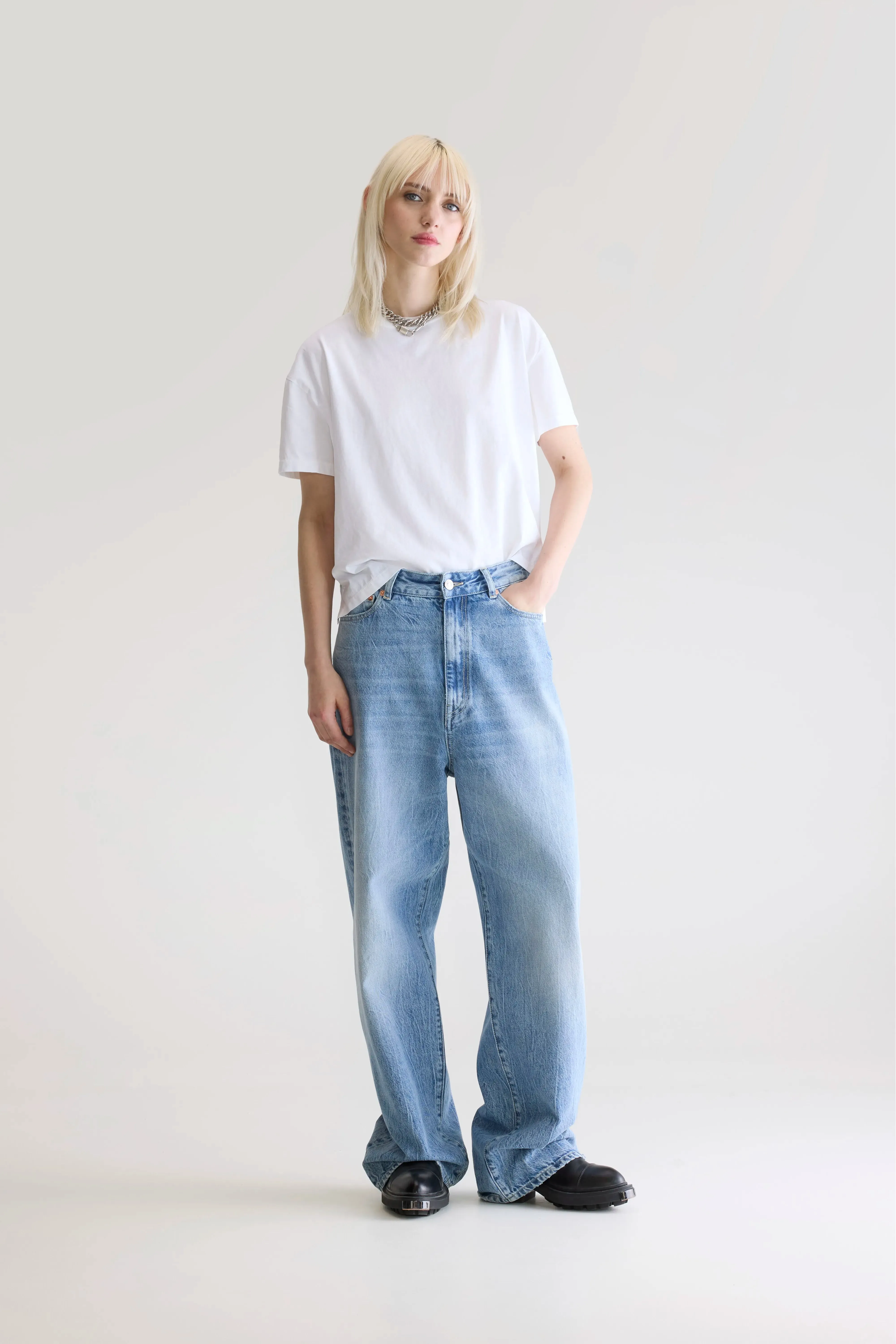 Denim N. 68 baggy jeans (252 / W / VINTAGE BLUE) sold by Bellrose product image thumbnail 2