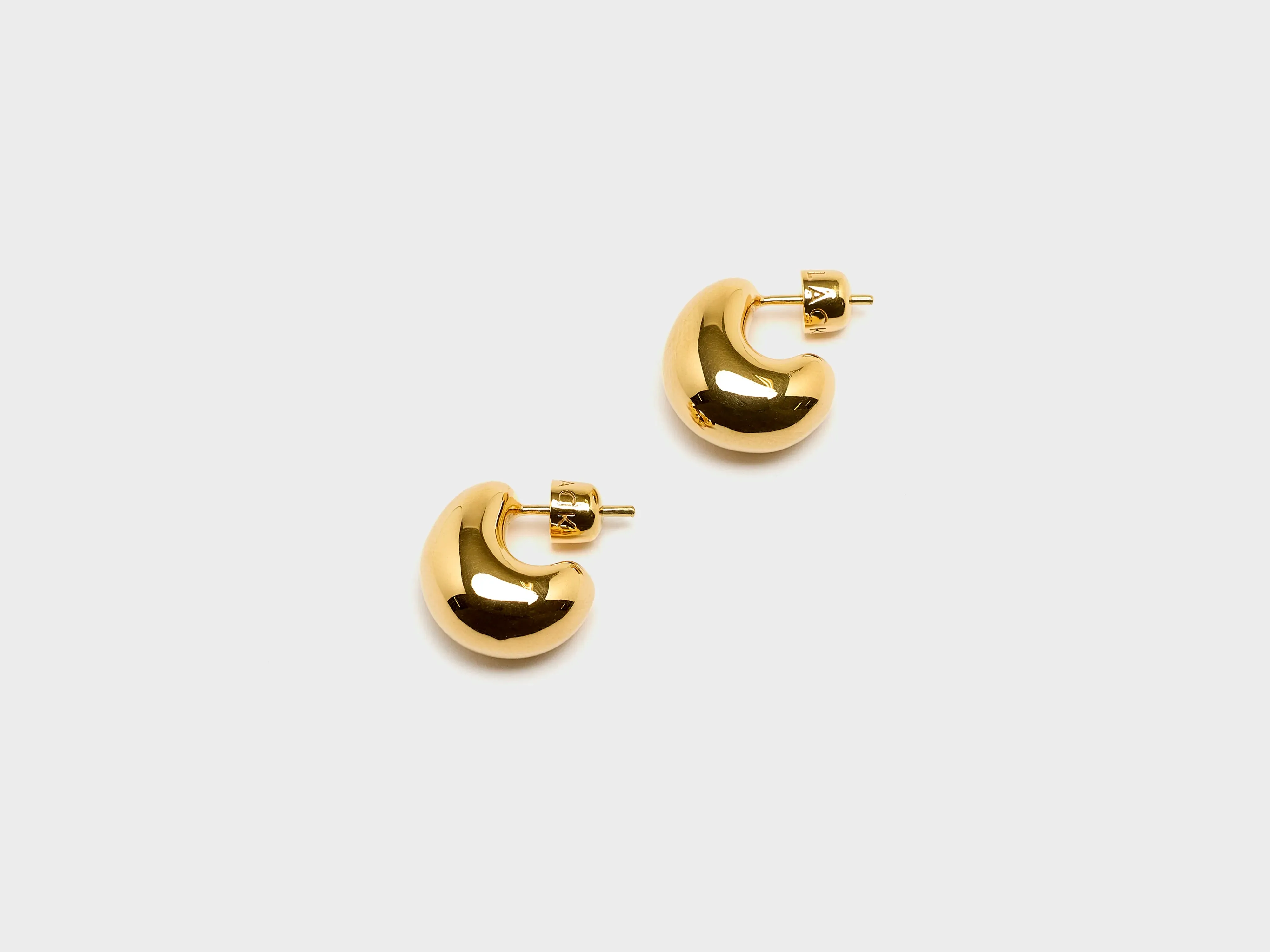 Tryvann Pillow Earrings (252 / W / GOLD) sold by Bellrose