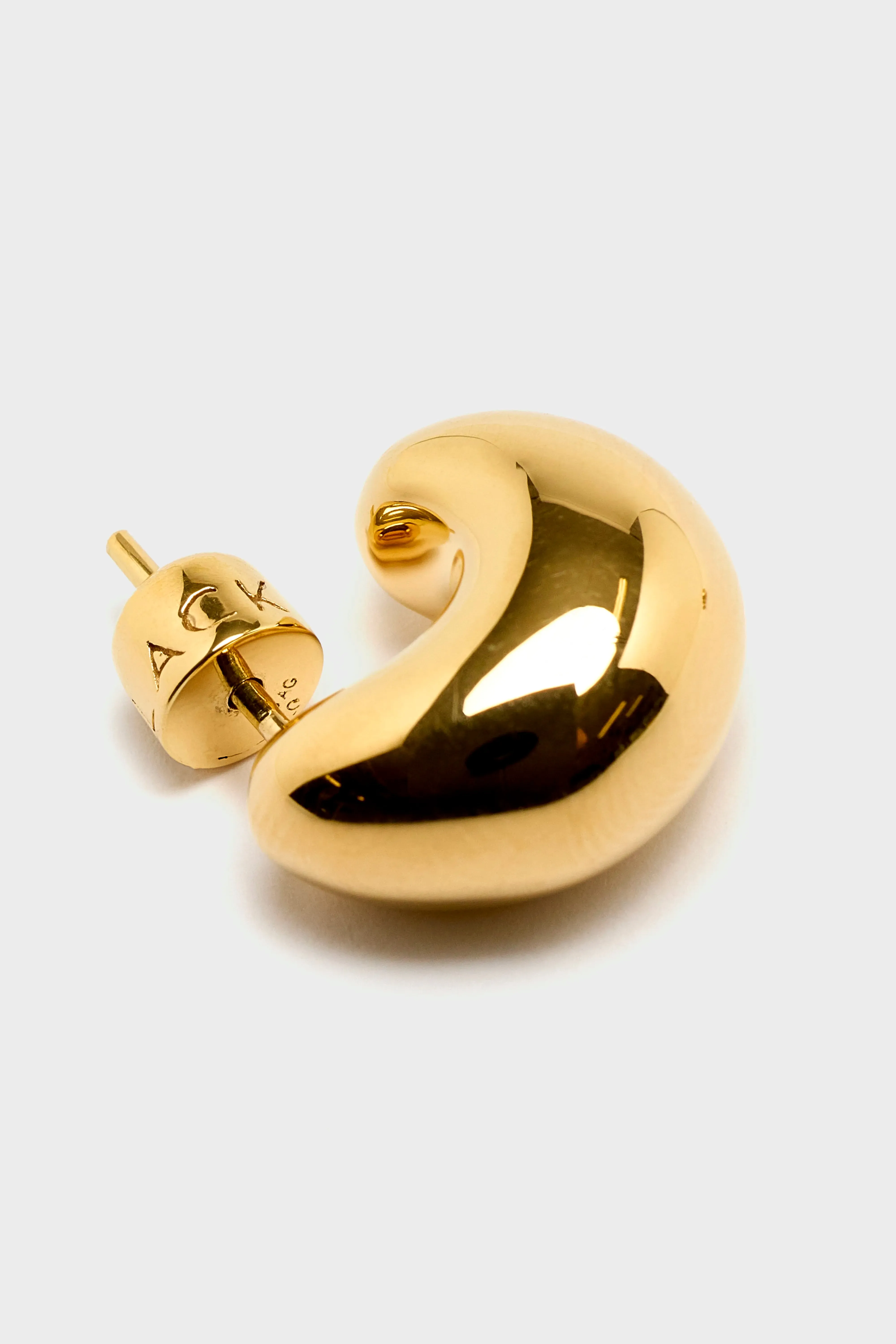 Tryvann Pillow Earrings (252 / W / GOLD) sold by Bellrose product image thumbnail 4