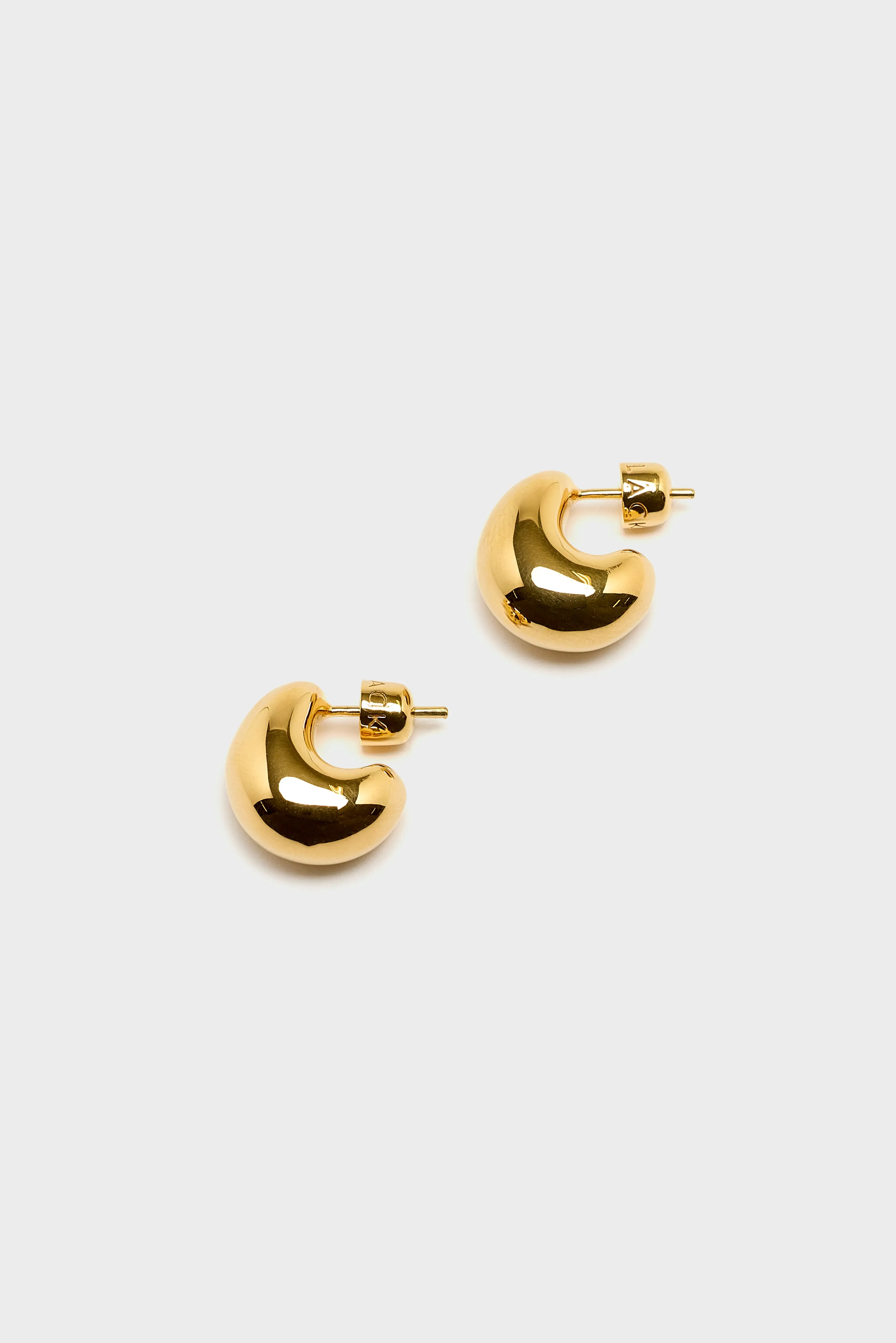 Tryvann Pillow Earrings (252 / W / GOLD) sold by Bellrose product image thumbnail 2