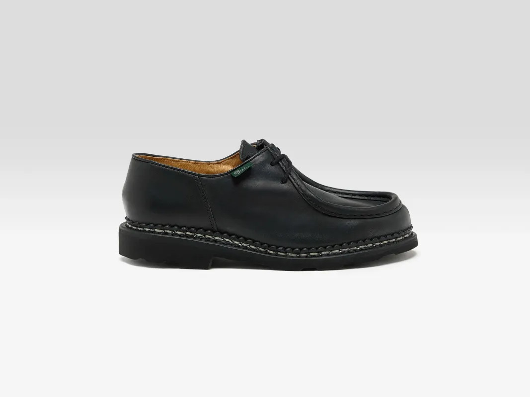 Michael Leather Derby Shoes for Women (252 / W / BLACK) sold by Bellrose