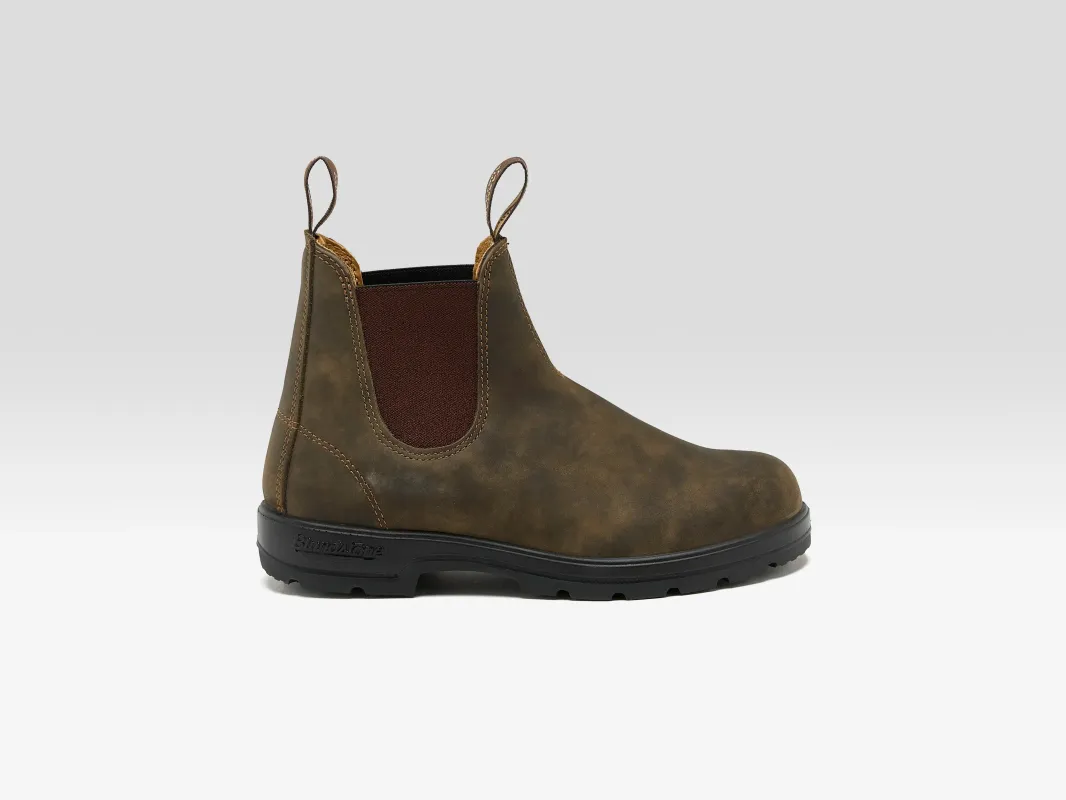 585 Classic Chelsea Boots for Women  (252 / W / BROWN) sold by Bellrose