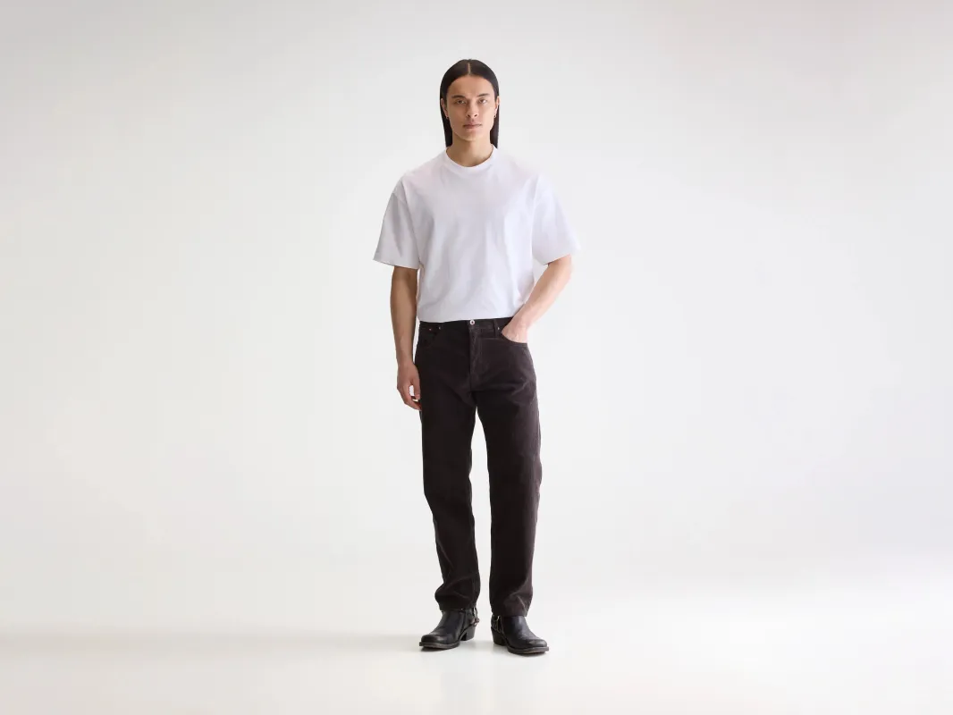 Percy relaxed trousers (252 / M / BLACK SAND) sold by Bellrose