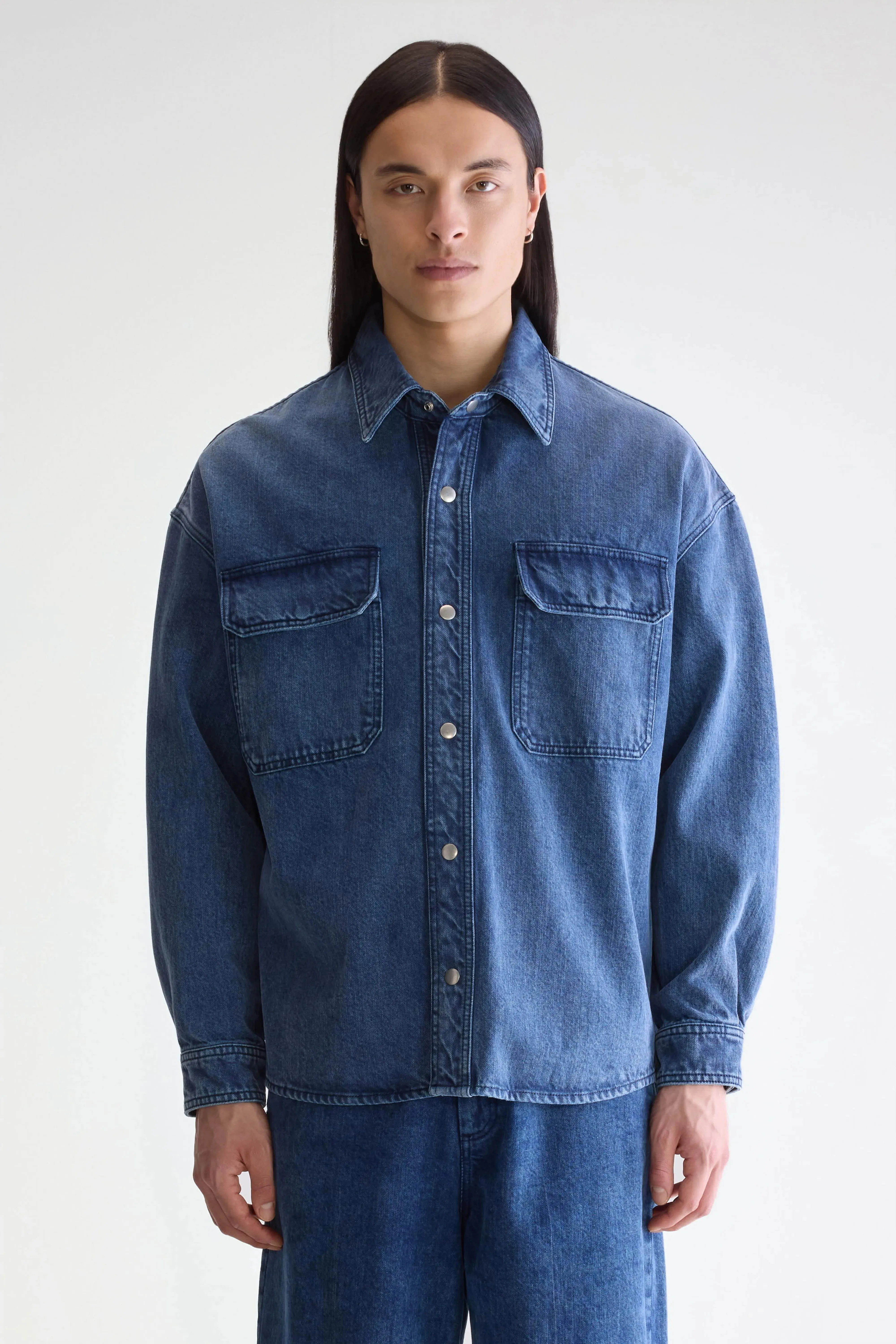 Poach overshirt (252 / M / BLUE SNOW) sold by Bellrose product image thumbnail 2