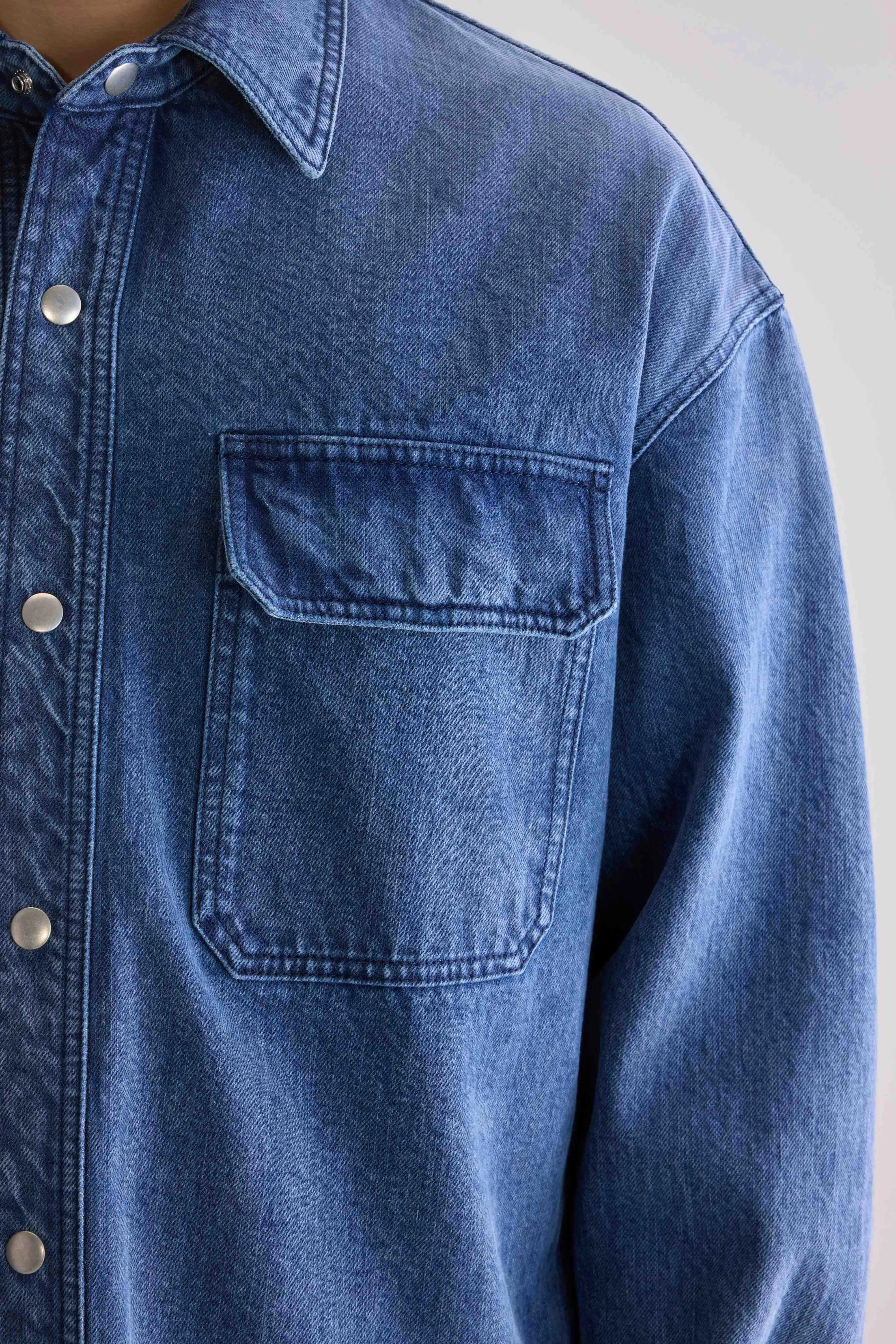 Poach overshirt (252 / M / BLUE SNOW) sold by Bellrose product image thumbnail 5