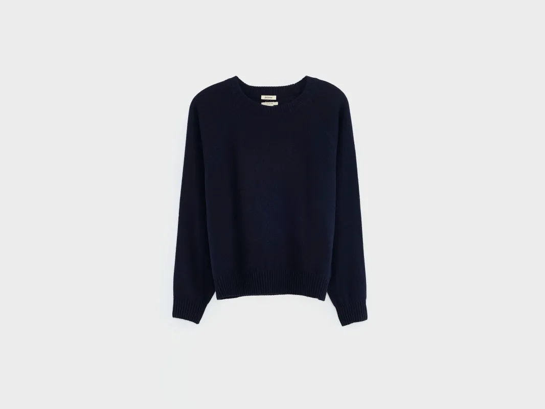 Laril relaxed sweater (252 / B / NAVY) sold by Bellrose