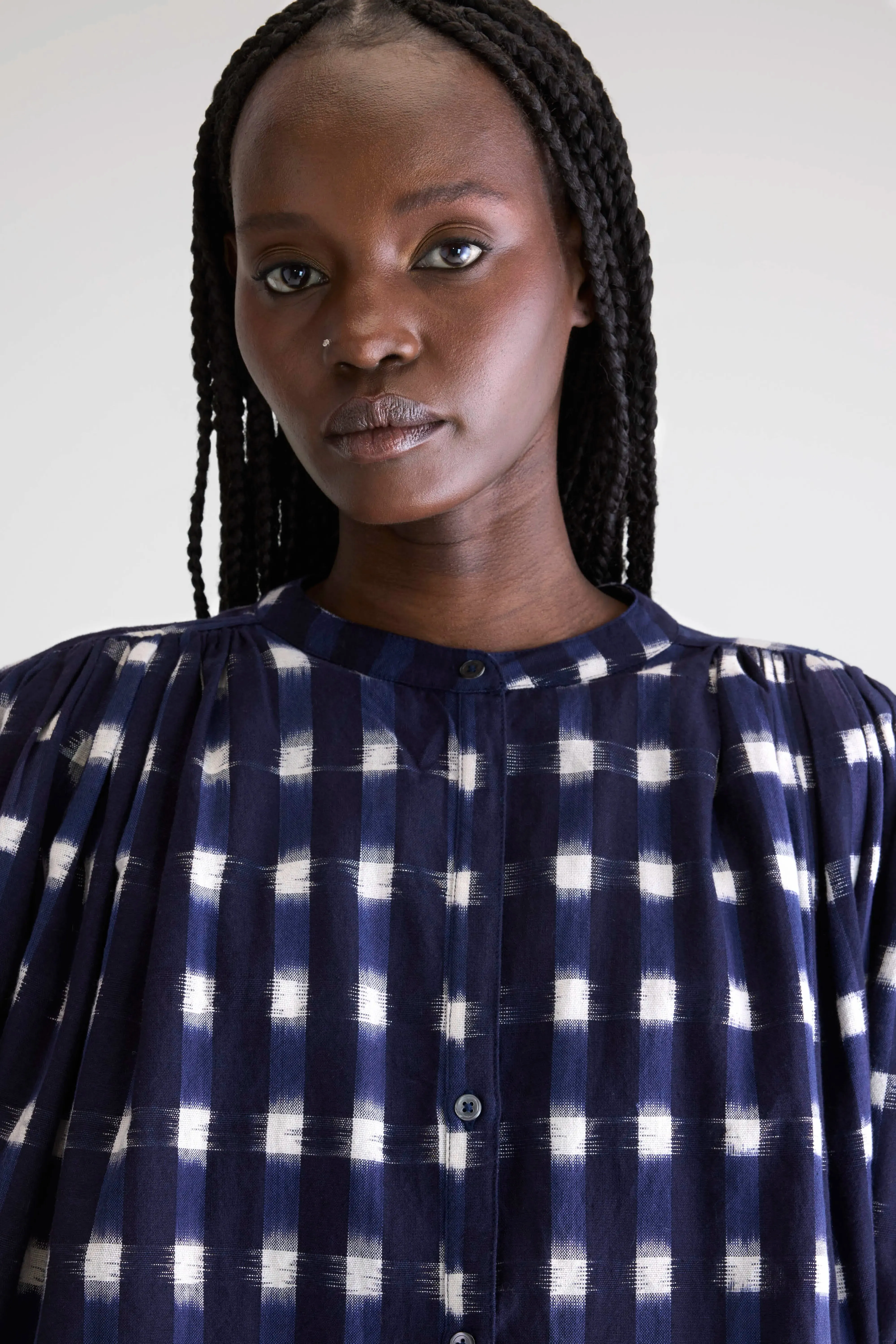 Ink cropped blouse (252 / W / COMBO A) sold by Bellrose product image thumbnail 5