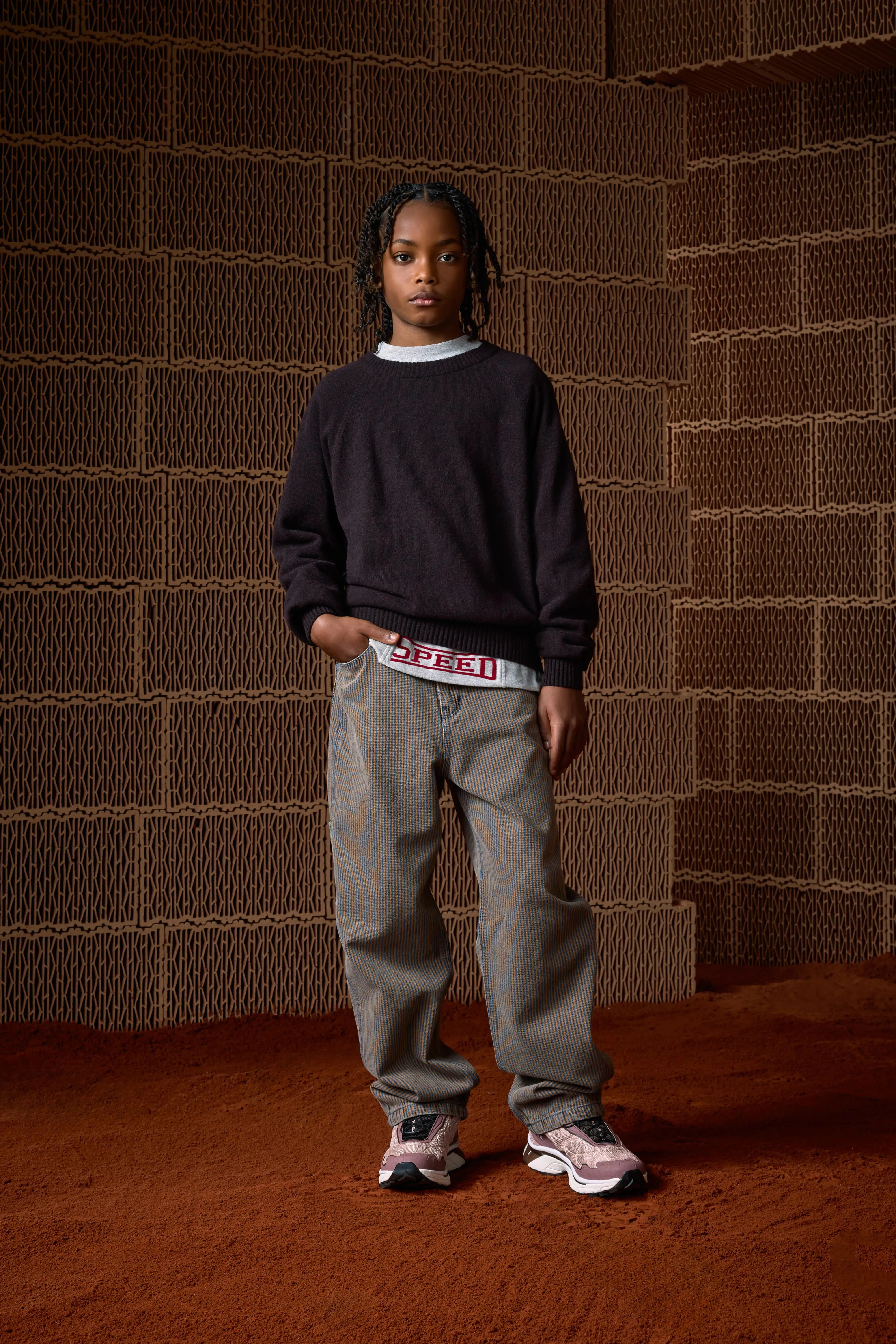 Laril relaxed sweater (252 / B / AMETHYSTE) sold by Bellrose product image thumbnail 2