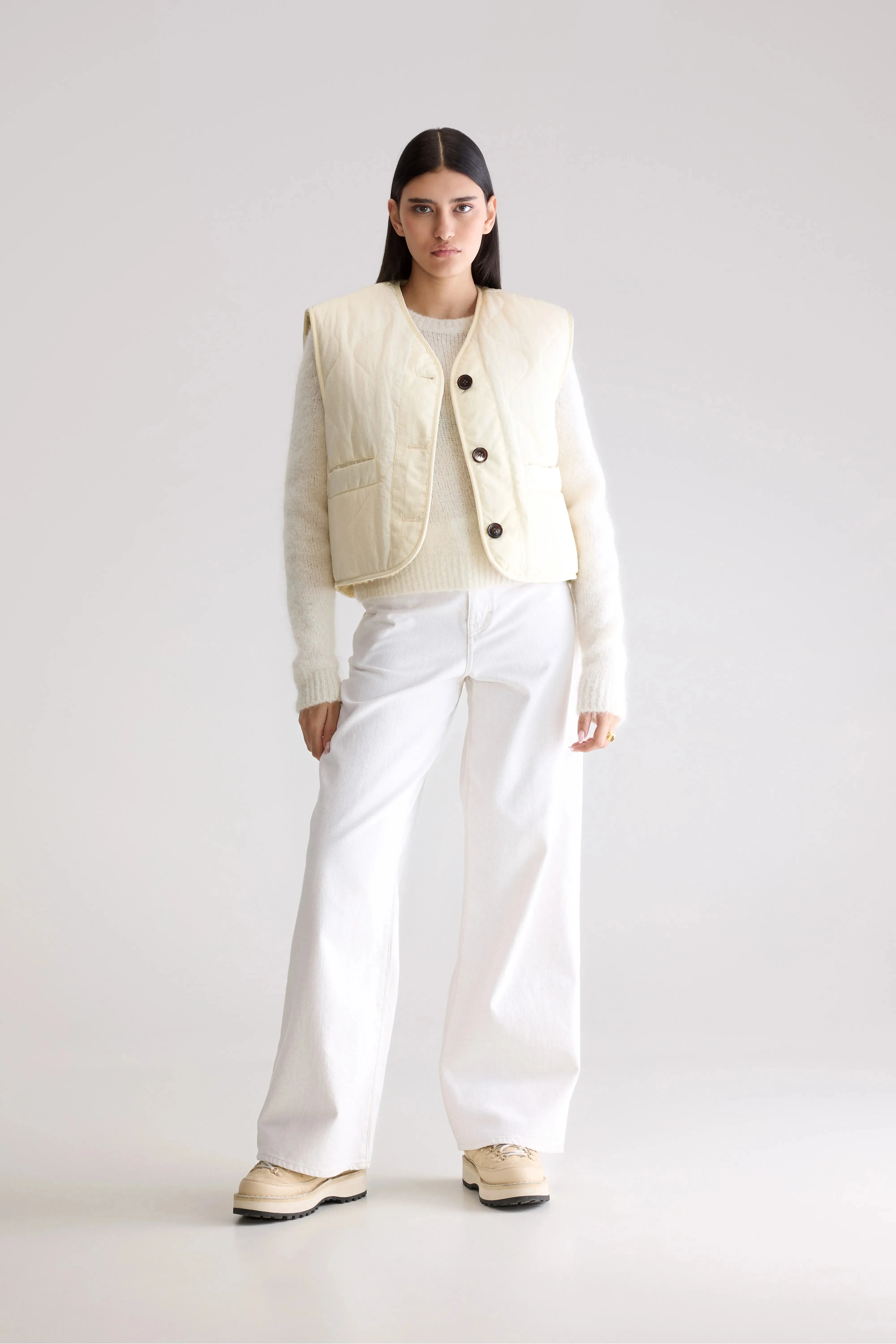 Eloise sleeveless jacket (252 / W / BUTTER) sold by Bellrose product image thumbnail 4