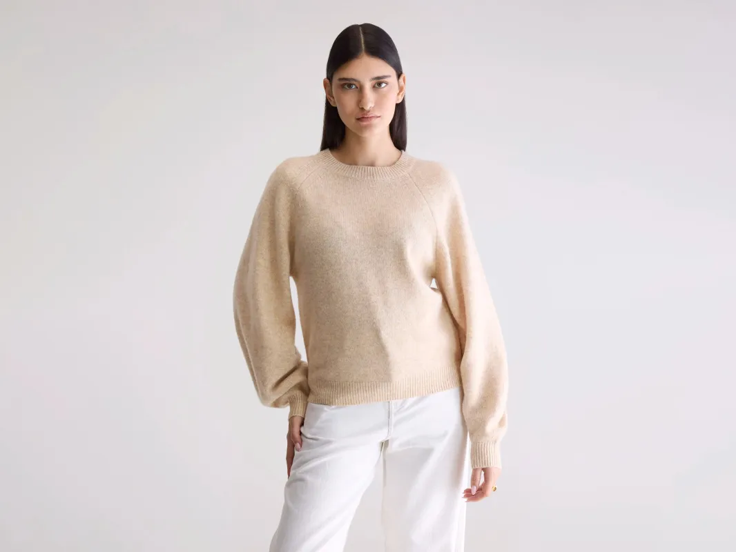 Ameka Crewneck Sweater (252 / W / BEIGE MELANGE) sold by Bellrose