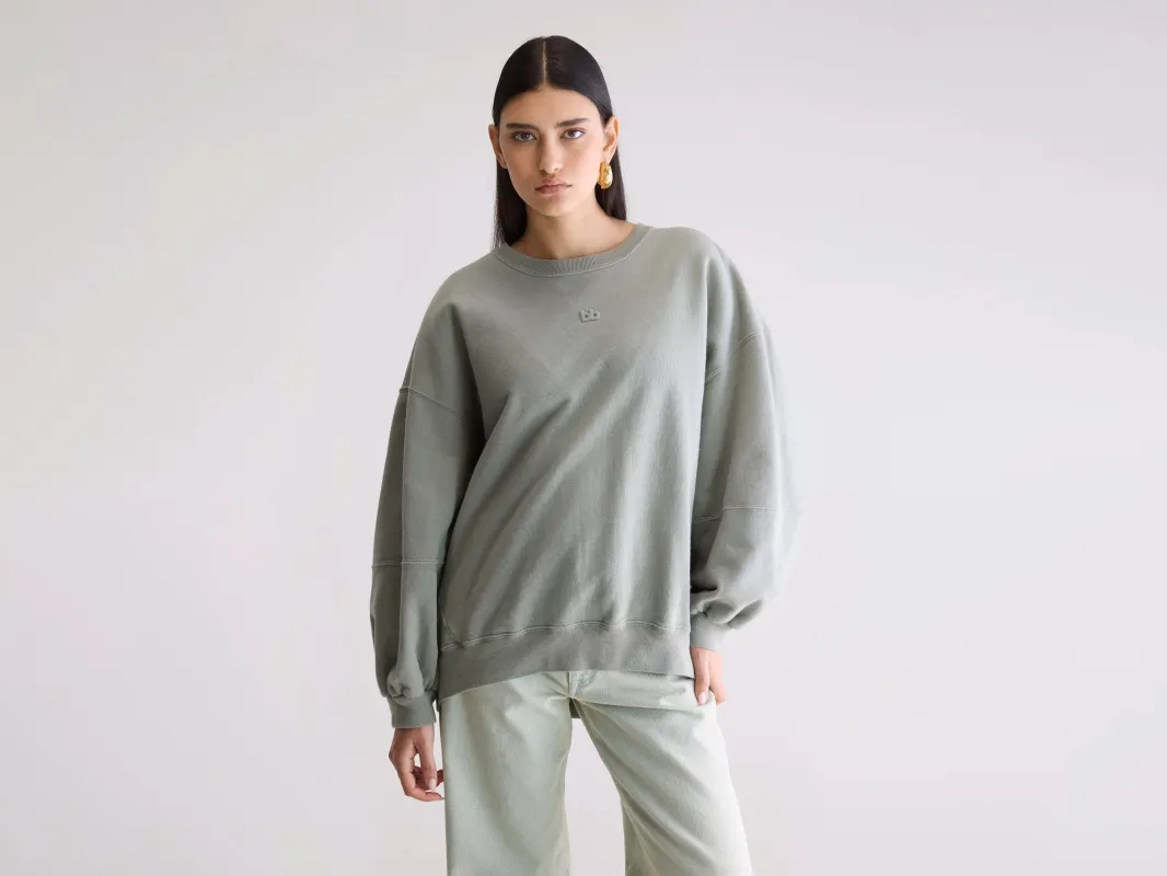 Trig crewneck sweatshirt (252 / W / MERCURY) sold by Bellrose