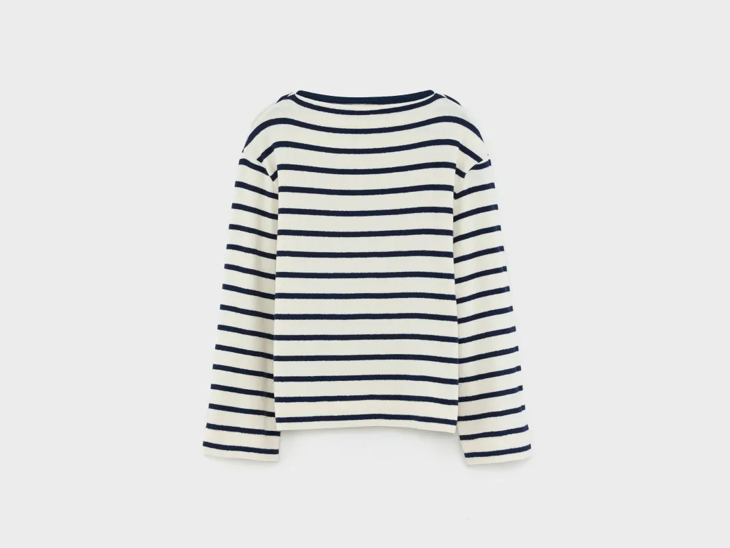 Fonsy relaxed t-shirt (252 / W / STRIPE E) sold by Bellrose