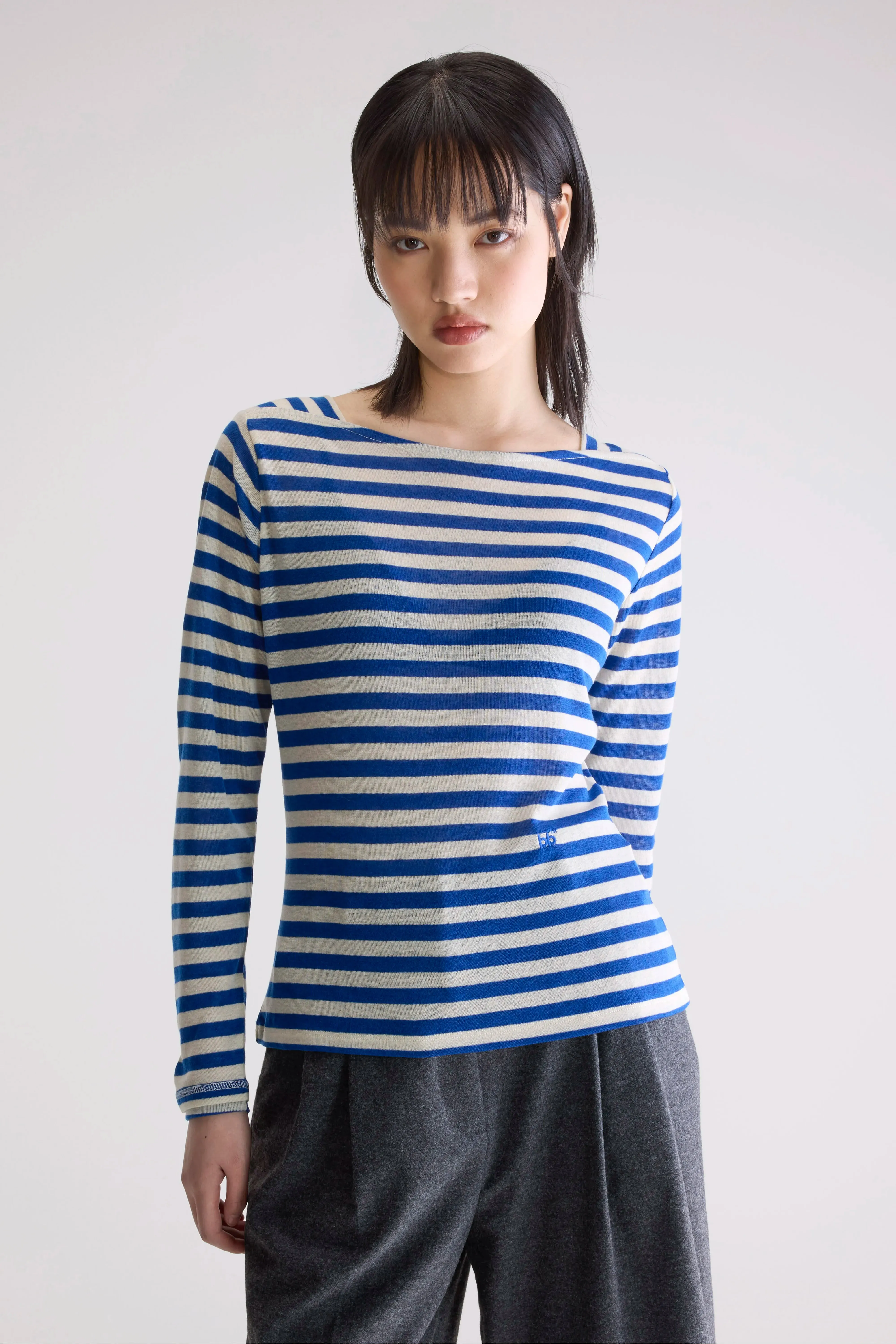 Veras fitted t-shirt (252 / W / STRIPE A) sold by Bellrose product image thumbnail 2